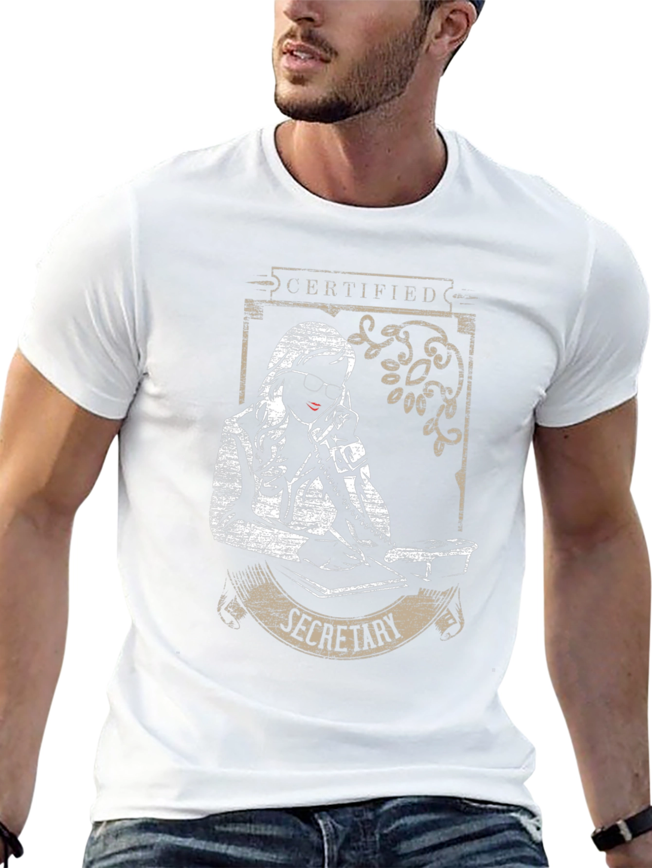 Certified Secretary Graphic T-Shirt