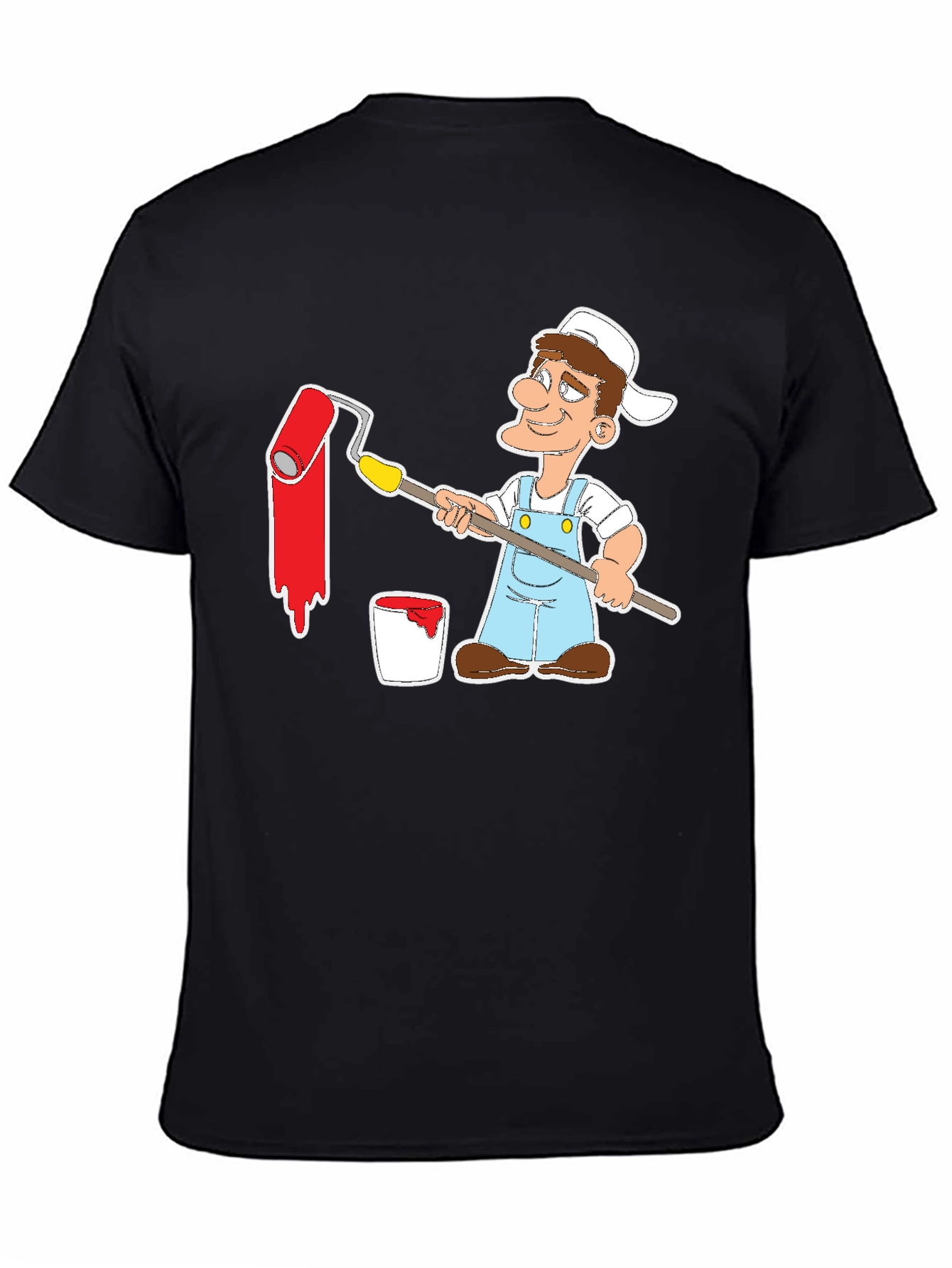 Painter Cartoon T-Shirt - Unique Design