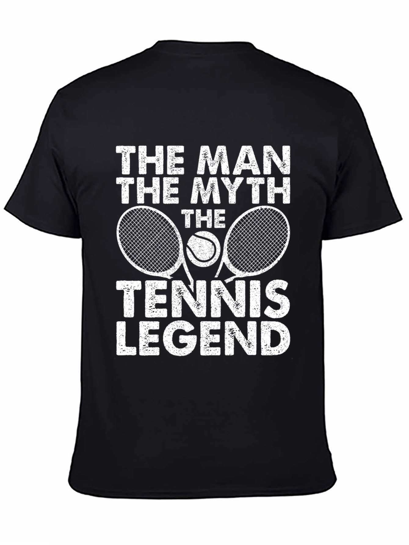 Tennis Legend Graphic Tee - The Man The Myth