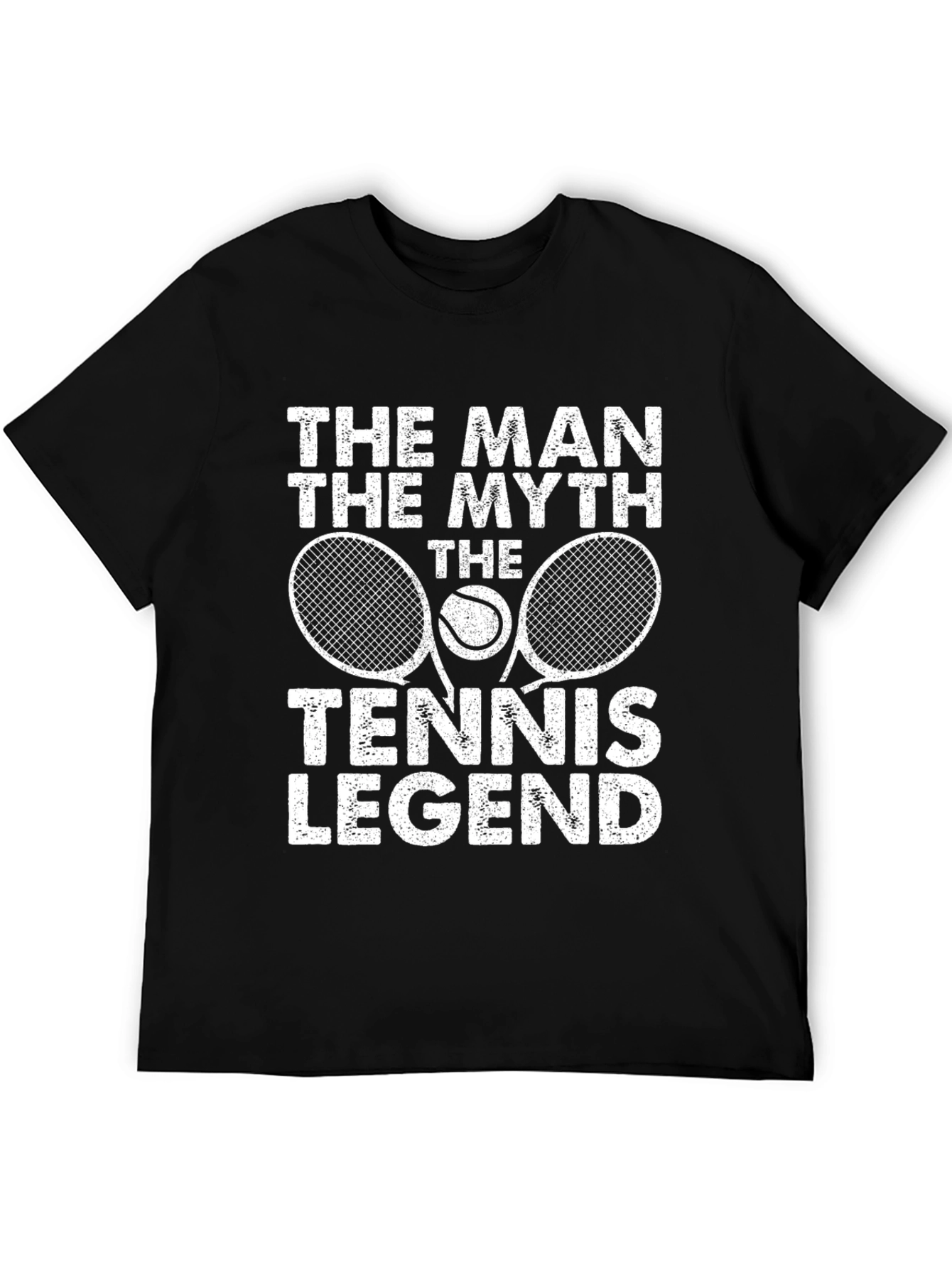 Tennis Legend Graphic Tee - The Man The Myth
