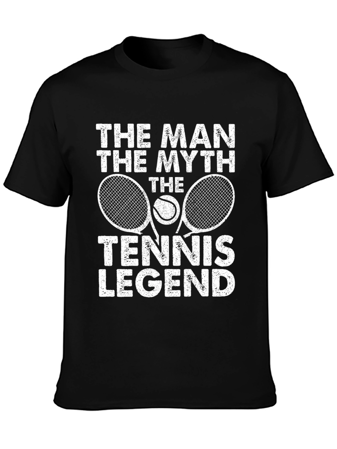 Tennis Legend Graphic Tee - The Man The Myth