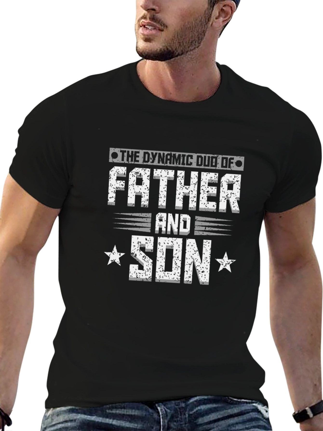 Father and Son Dynamic Duo T-Shirt