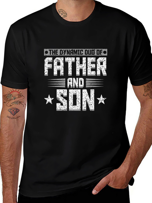 Father and Son Dynamic Duo T-Shirt