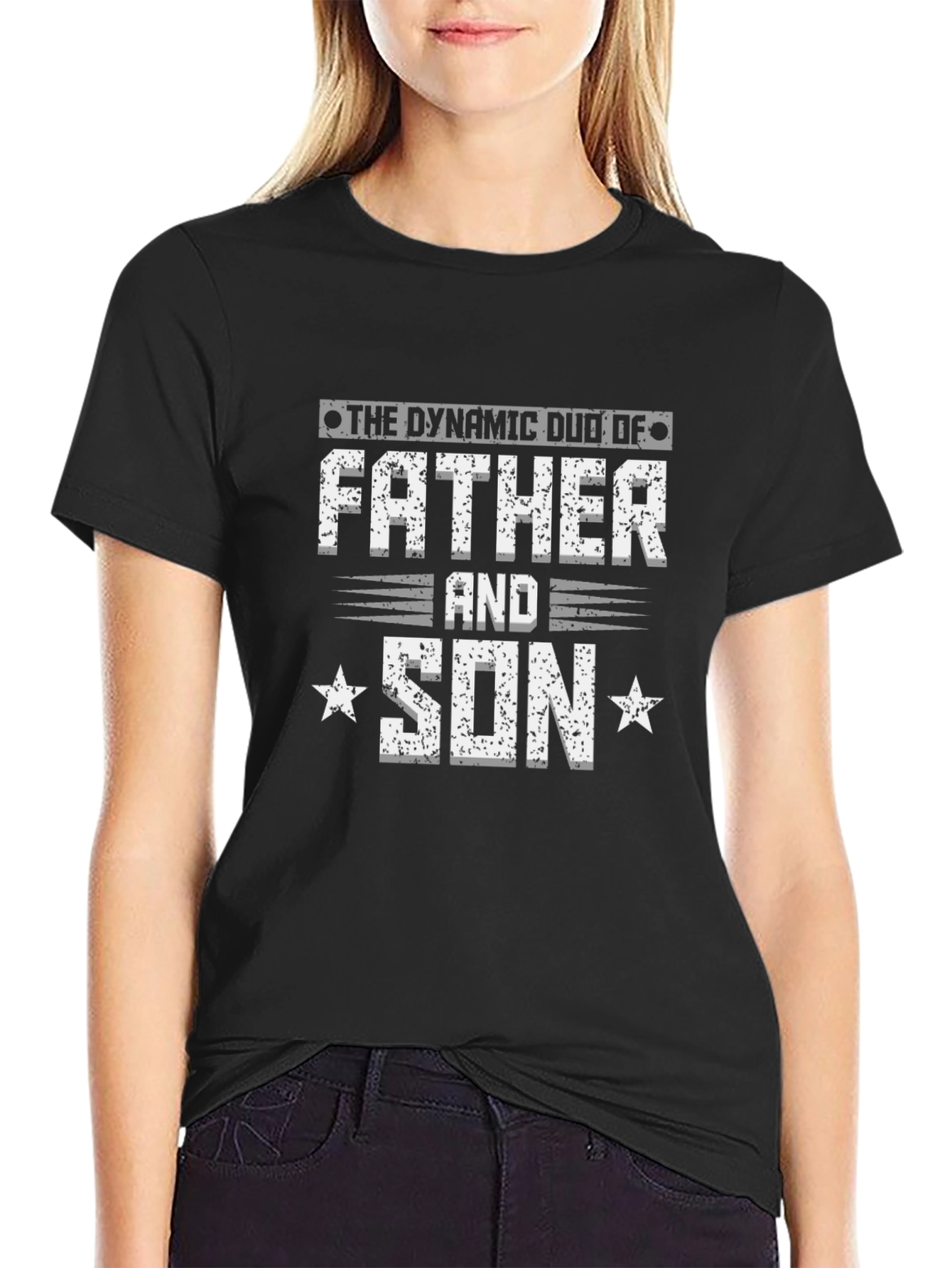 Father and Son Dynamic Duo T-Shirt