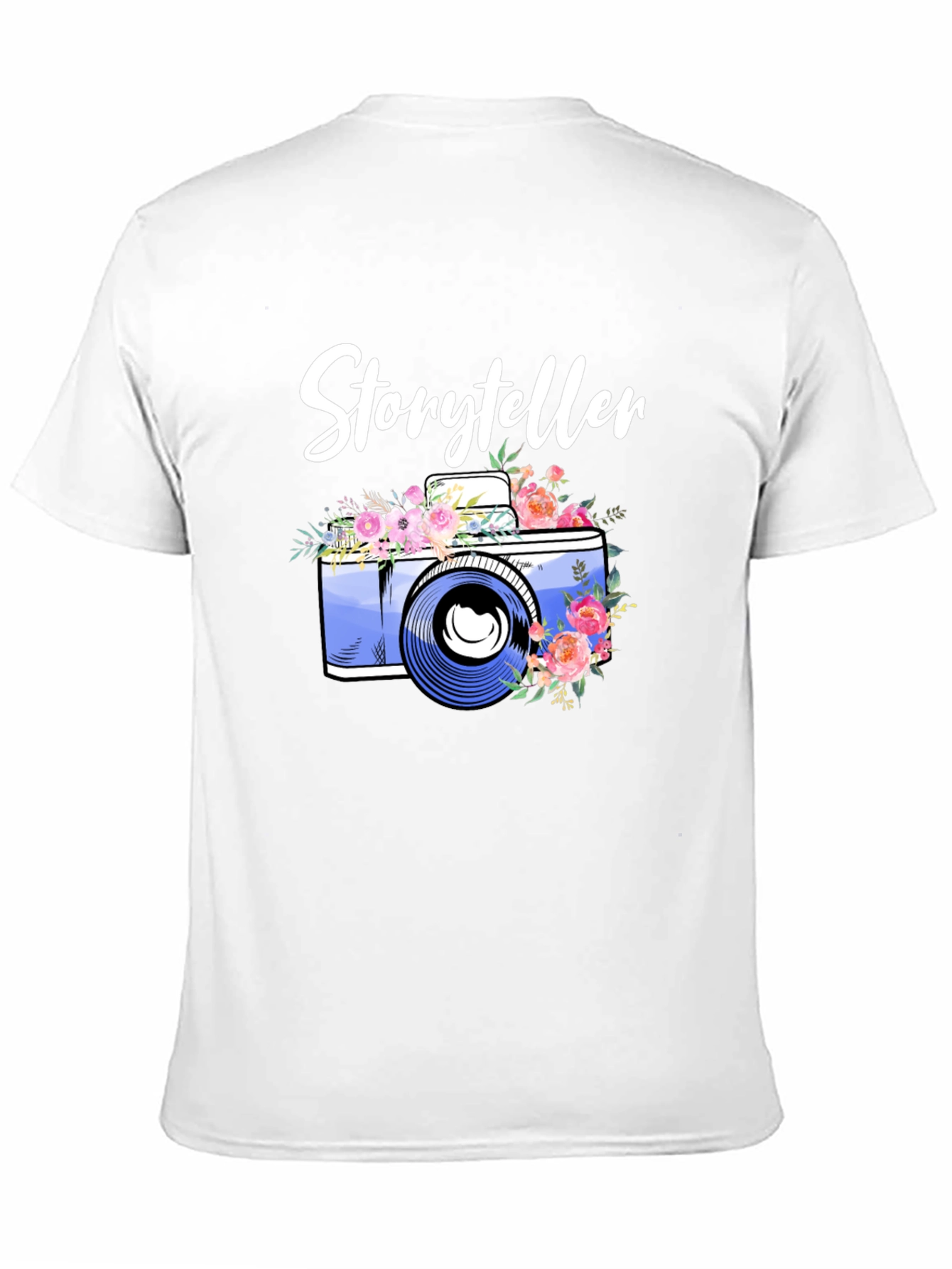 Storyteller Camera Floral Graphic Tee