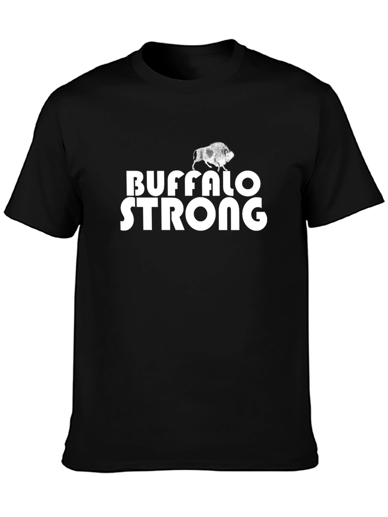Buffalo Strong Black T-Shirt