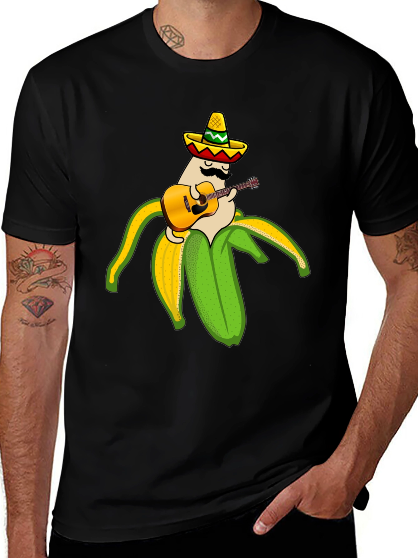 Funny Banana Mariachi T-Shirt