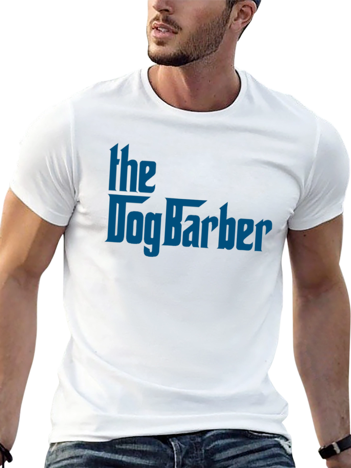 The Dog Barber T-Shirt - Stylish Pet Grooming Apparel