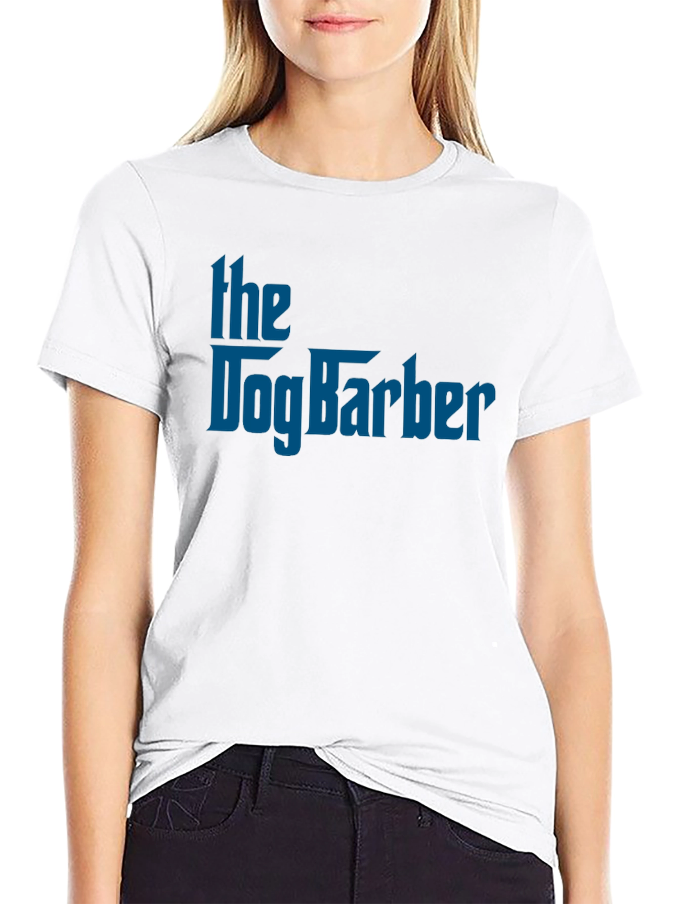 The Dog Barber T-Shirt - Stylish Pet Grooming Apparel