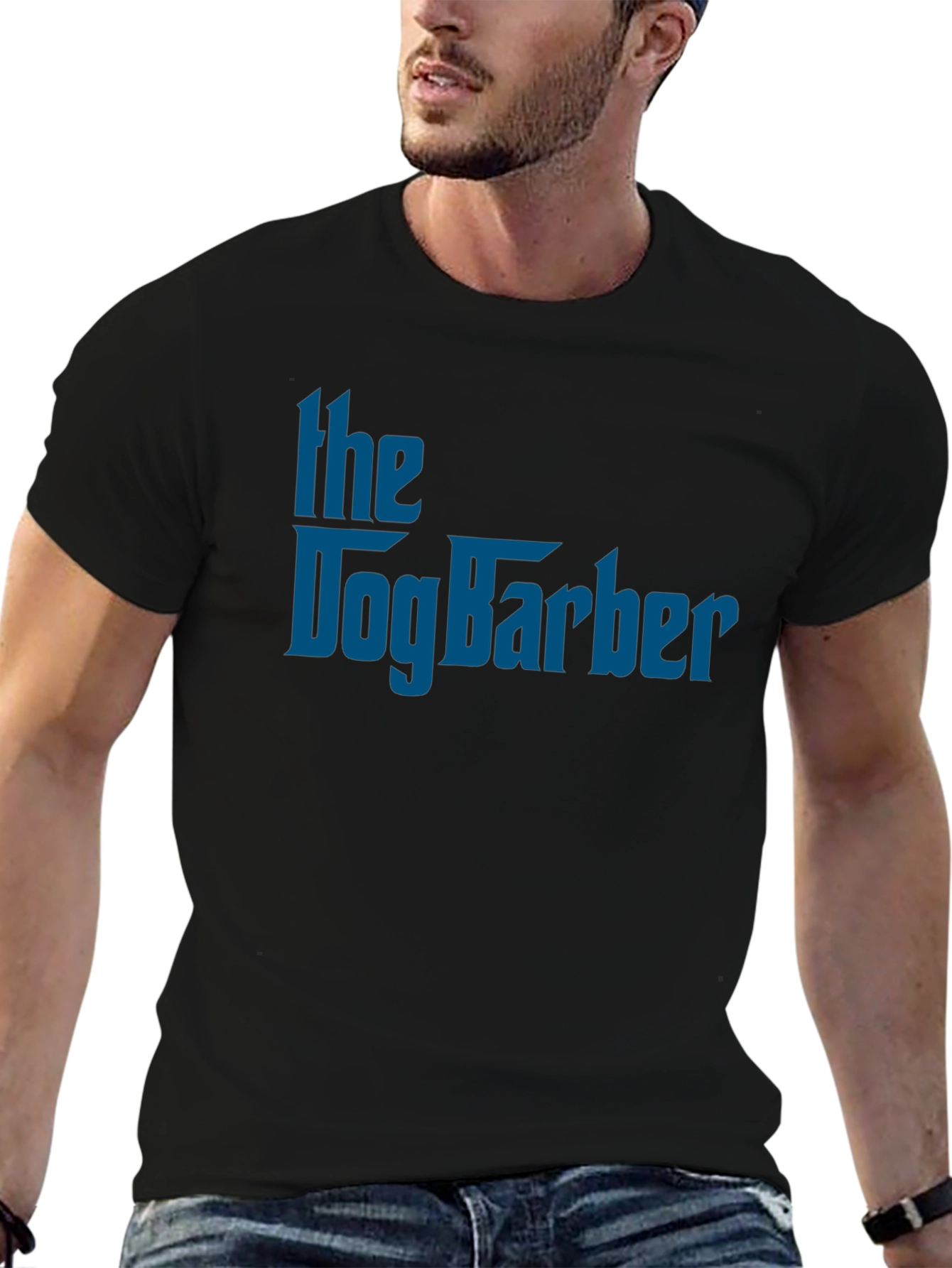 The Dog Barber T-Shirt - Stylish Pet Grooming Apparel
