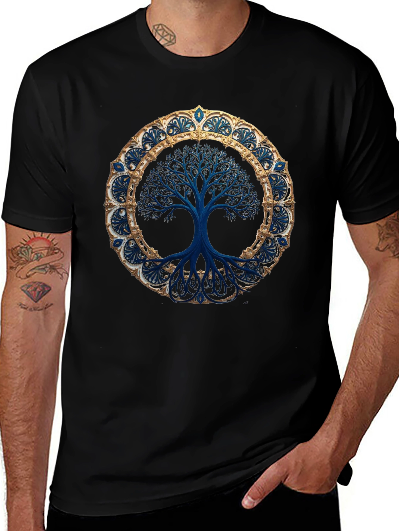 Tree of Life Graphic Tee - Unique Design