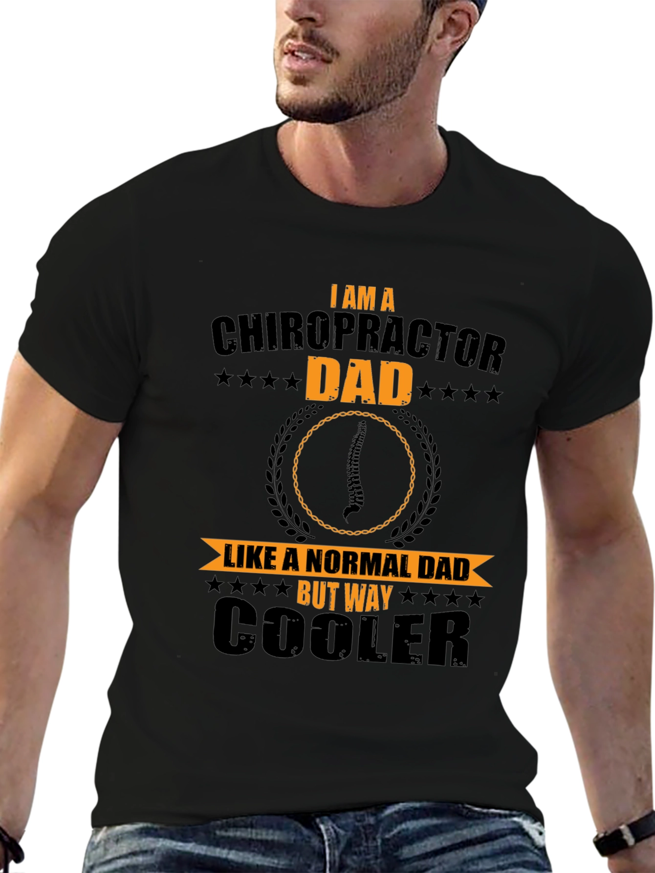 Chiropractor Dad T-Shirt - Cool Dad Tee