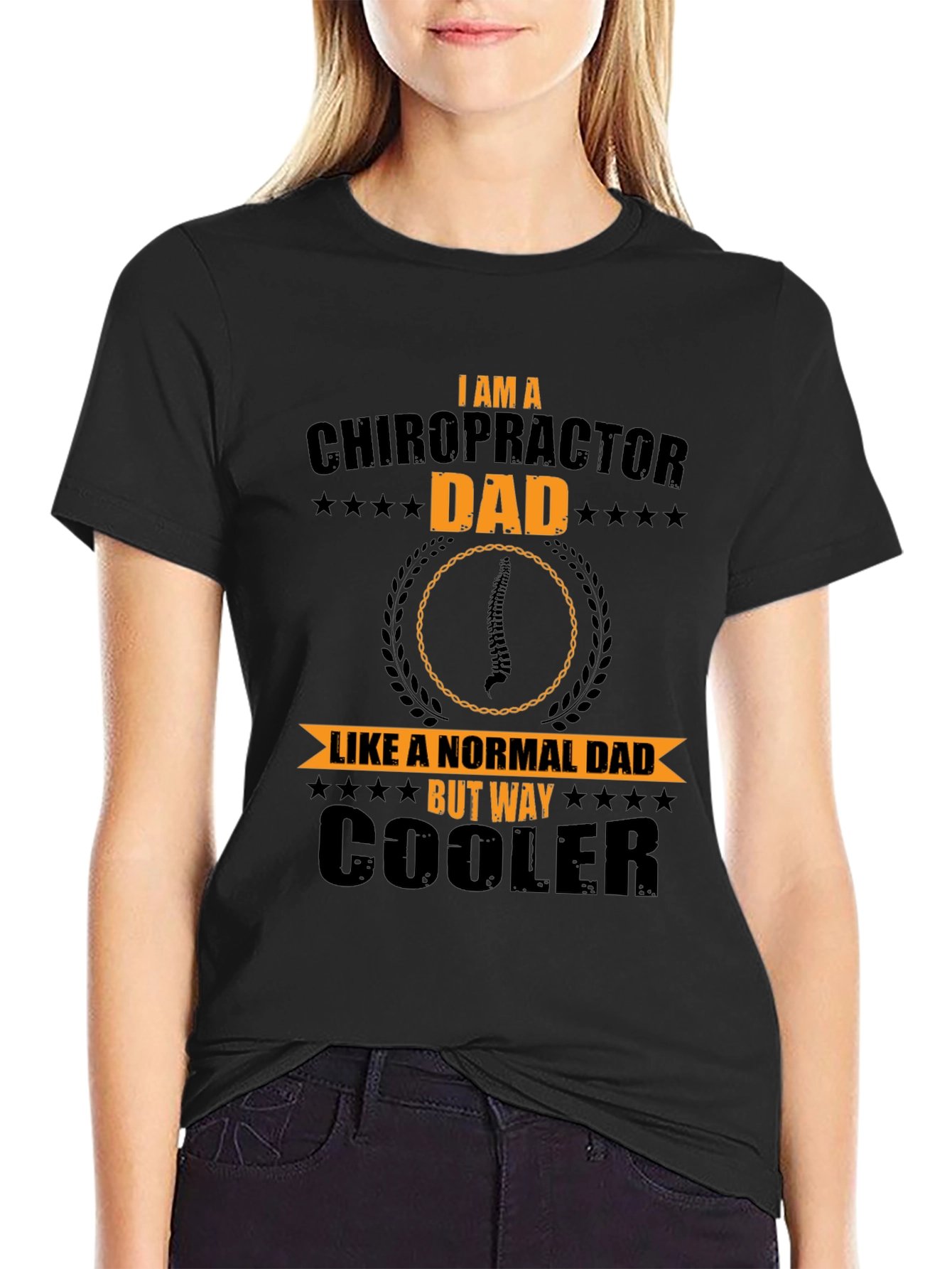 Chiropractor Dad T-Shirt - Cool Dad Tee