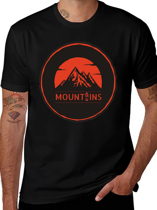 Mountains Graphic Tee - Adventure Awaits!