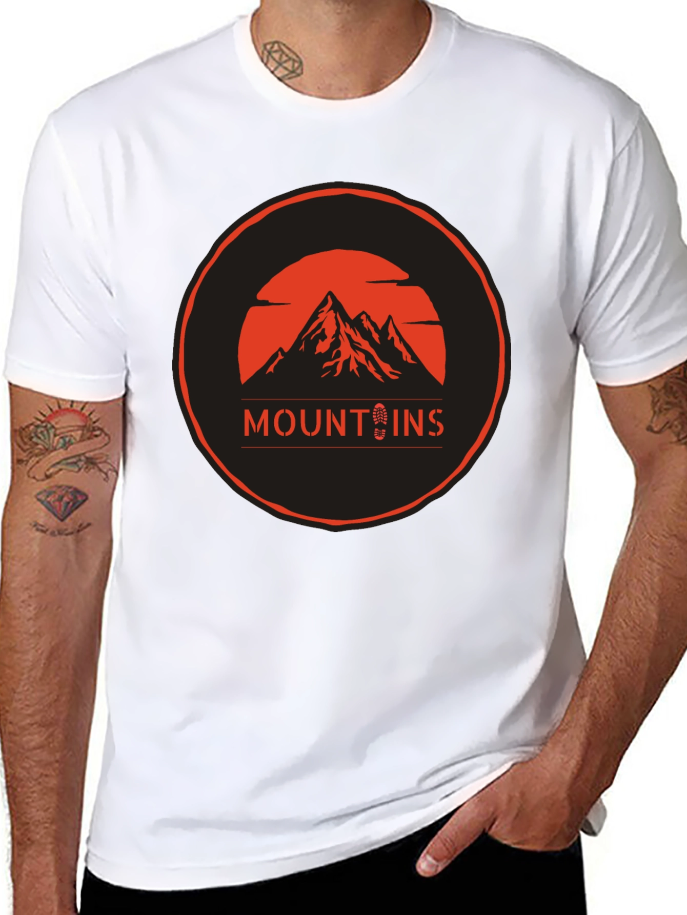 Mountains Graphic Tee - Adventure Awaits!