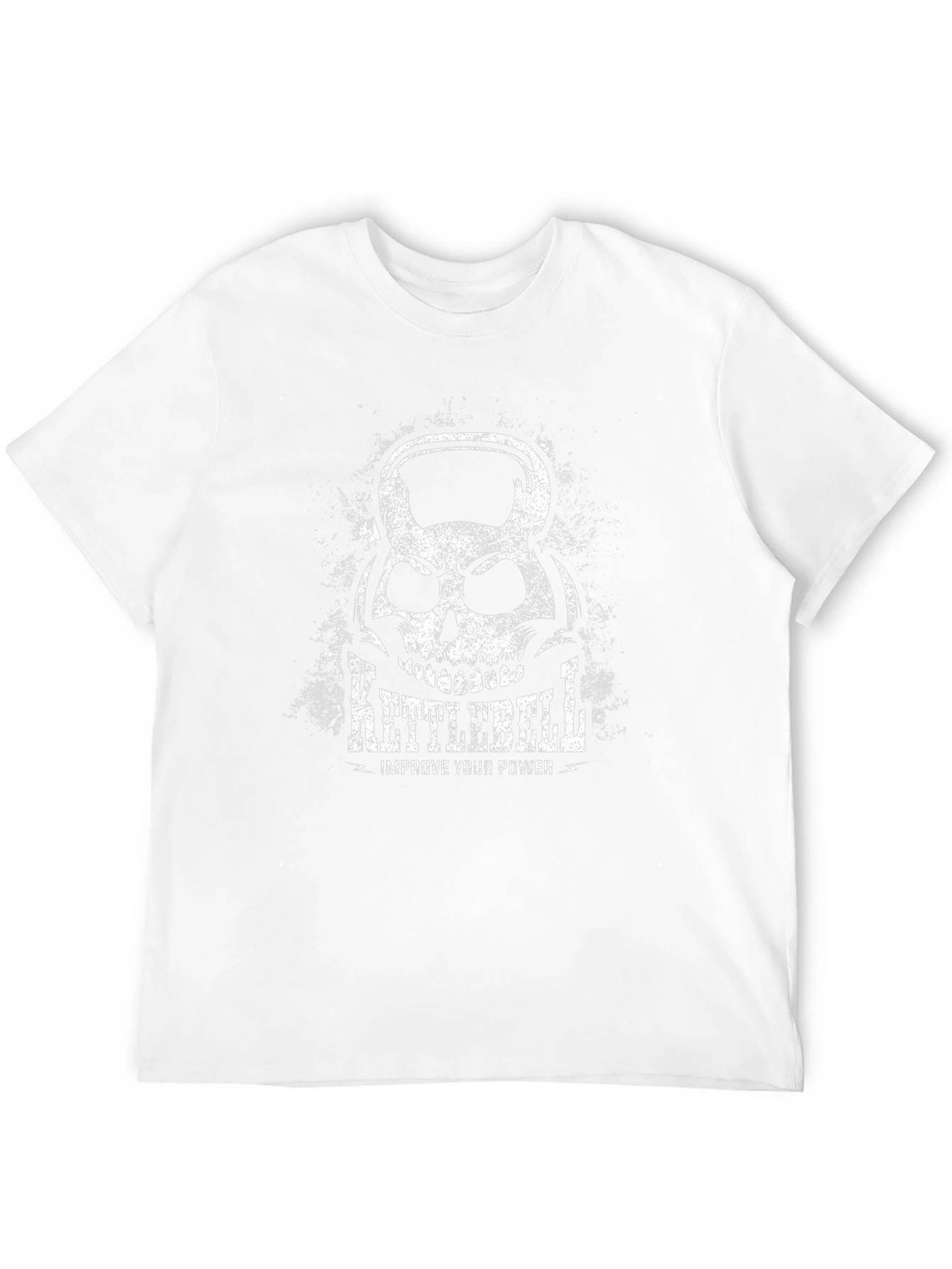 Kettlebell Skull Graphic T-Shirt - Improve Your Power