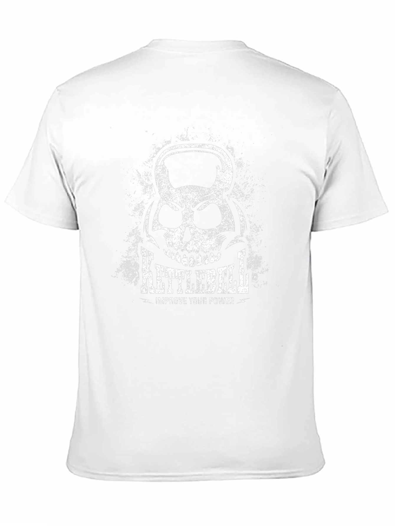 Kettlebell Skull Graphic T-Shirt - Improve Your Power