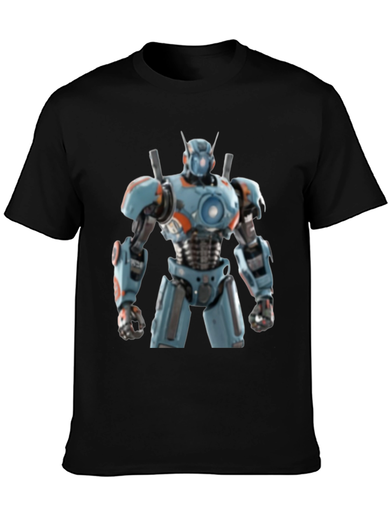 Robot Graphic Tee - Futuristic Design