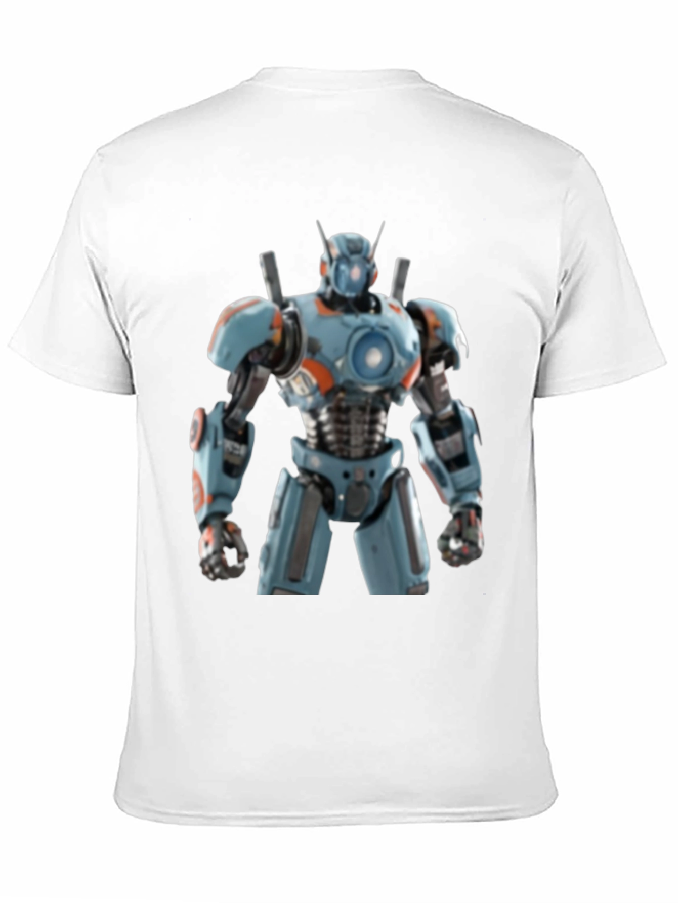 Robot Graphic Tee - Futuristic Design
