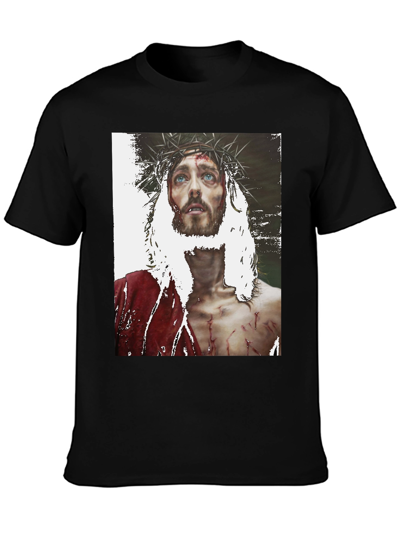 Jesus Graphic Print T-Shirt