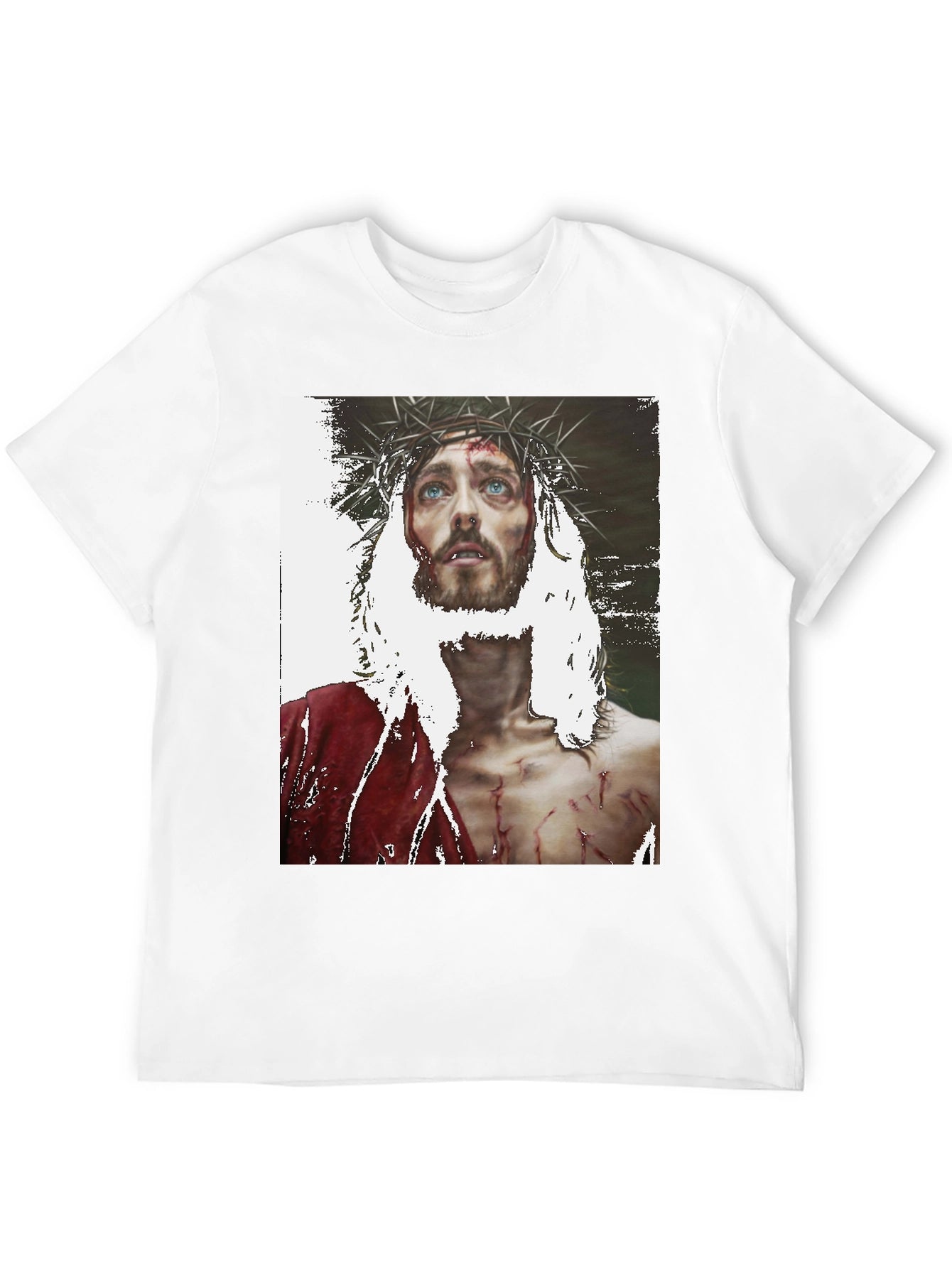 Jesus Graphic Print T-Shirt