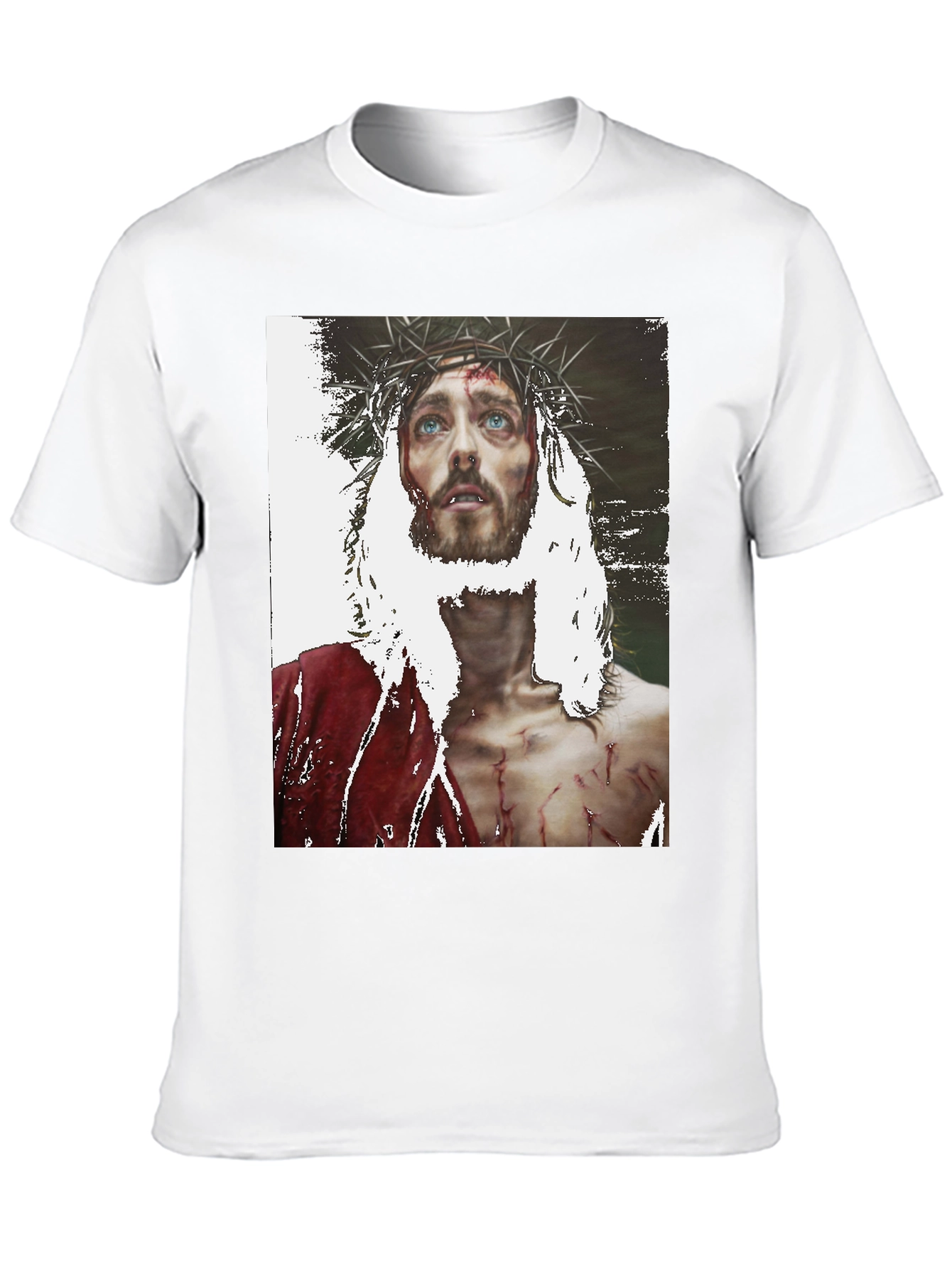 Jesus Graphic Print T-Shirt