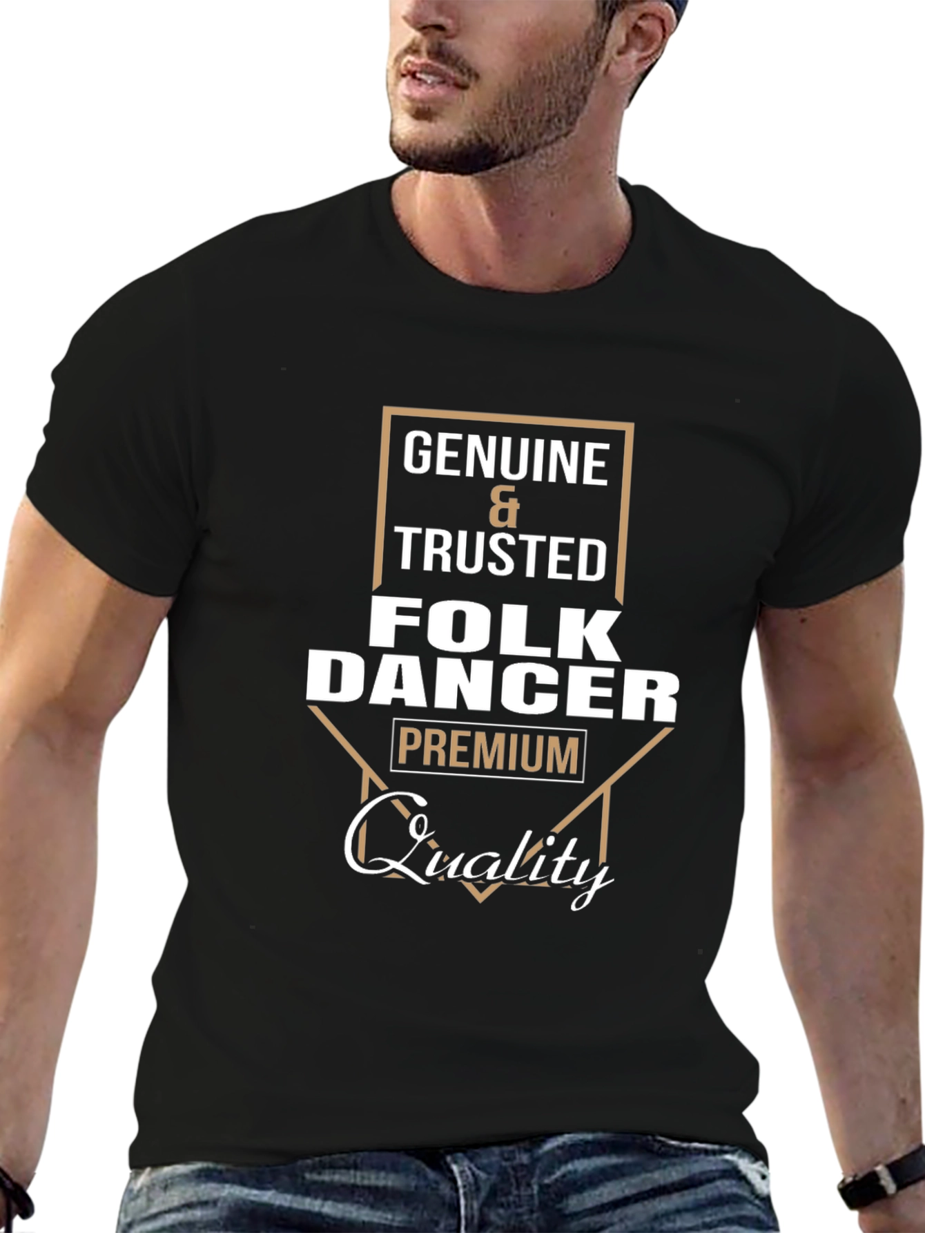 Genuine Folk Dancer Premium Quality T-Shirt