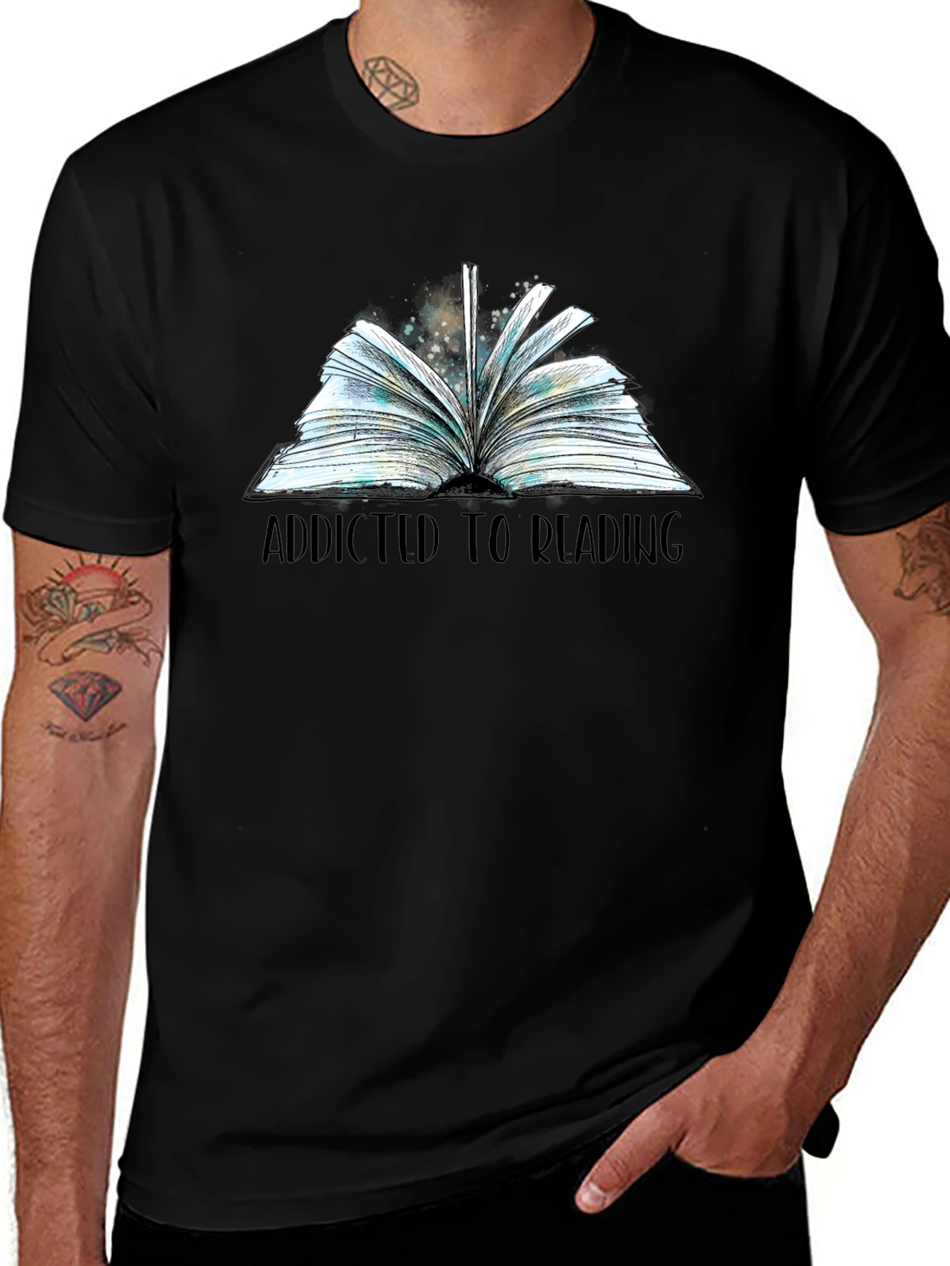 Addicted to Reading T-Shirt
