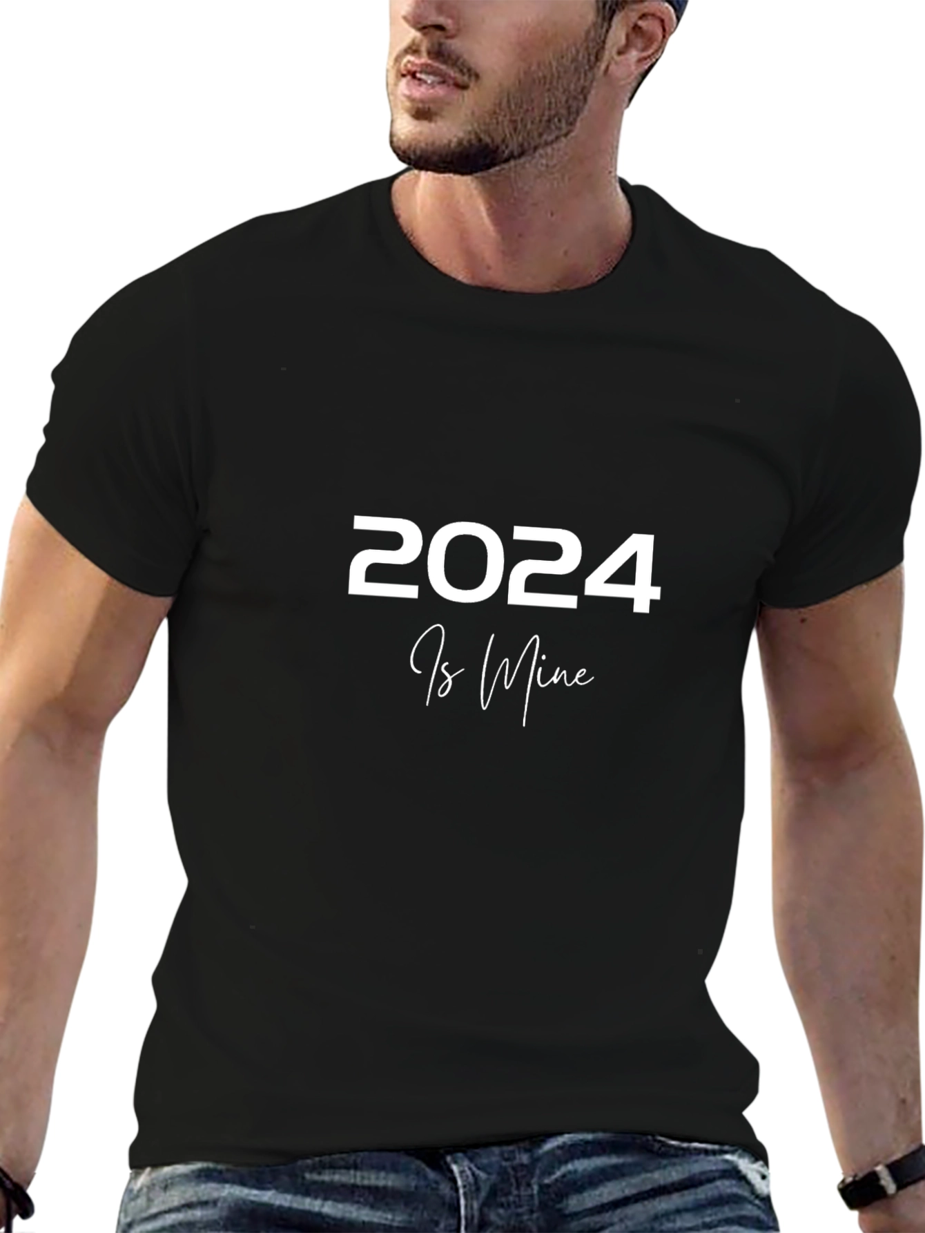 2024 Is Mine Black T-Shirt