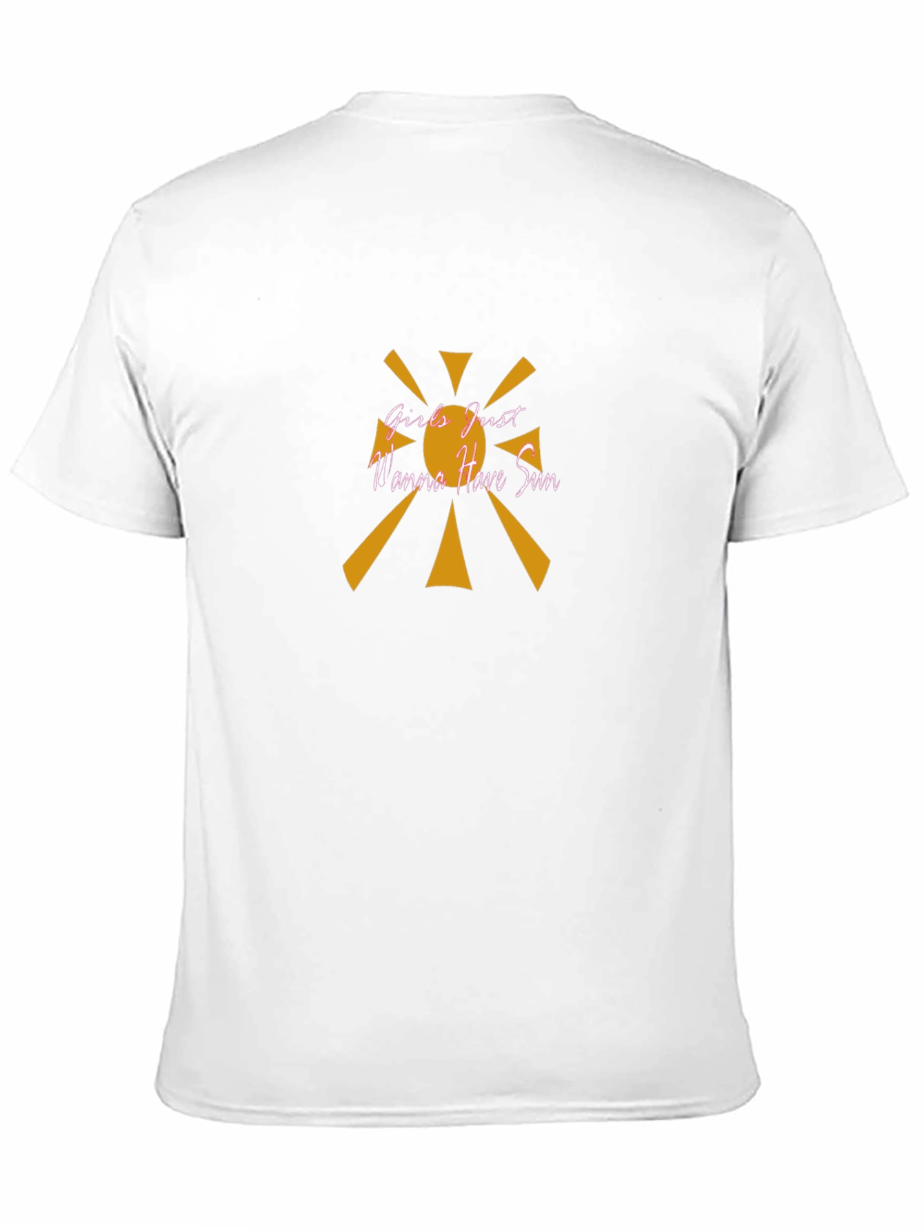 Girls Just Wanna Have Sun Black Graphic Tee