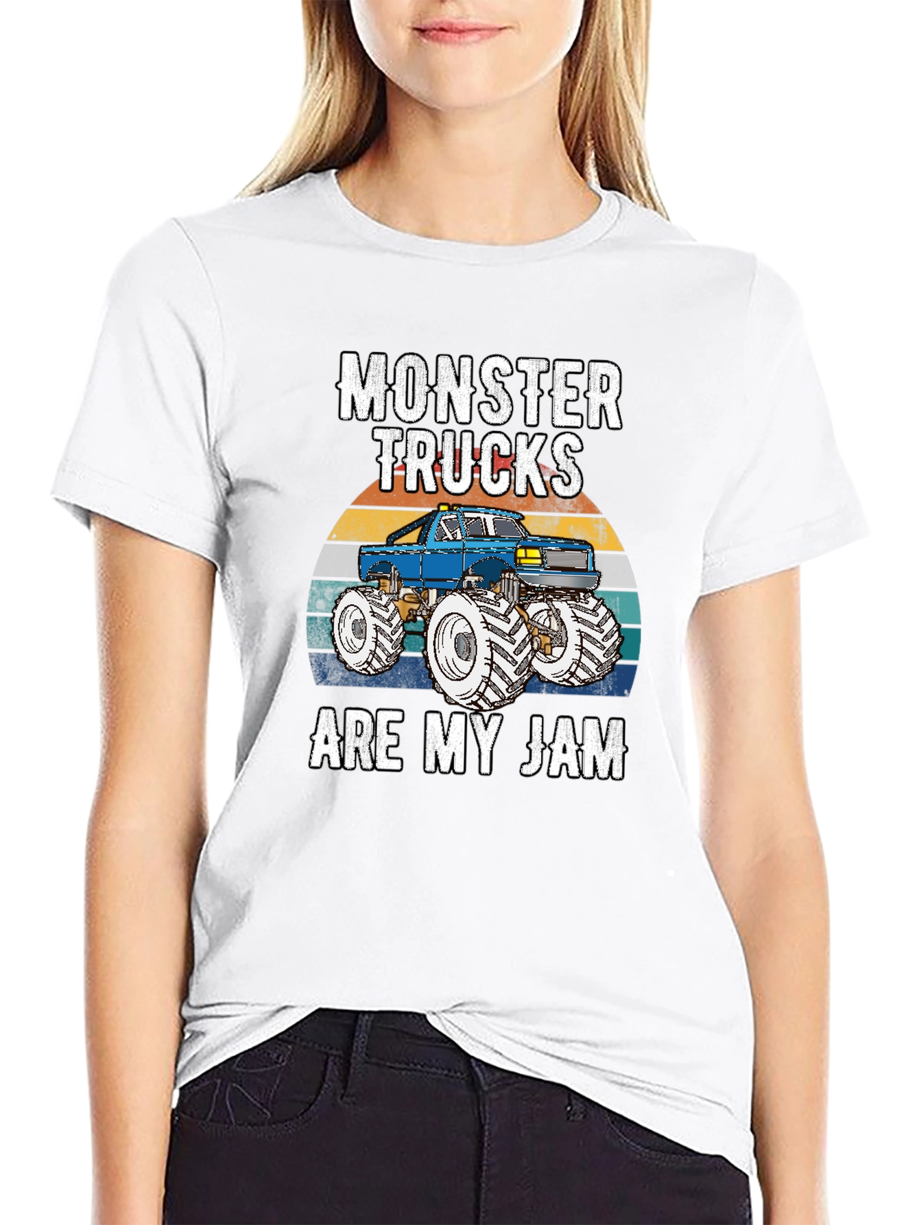 Monster Trucks Are My Jam Graphic Tee