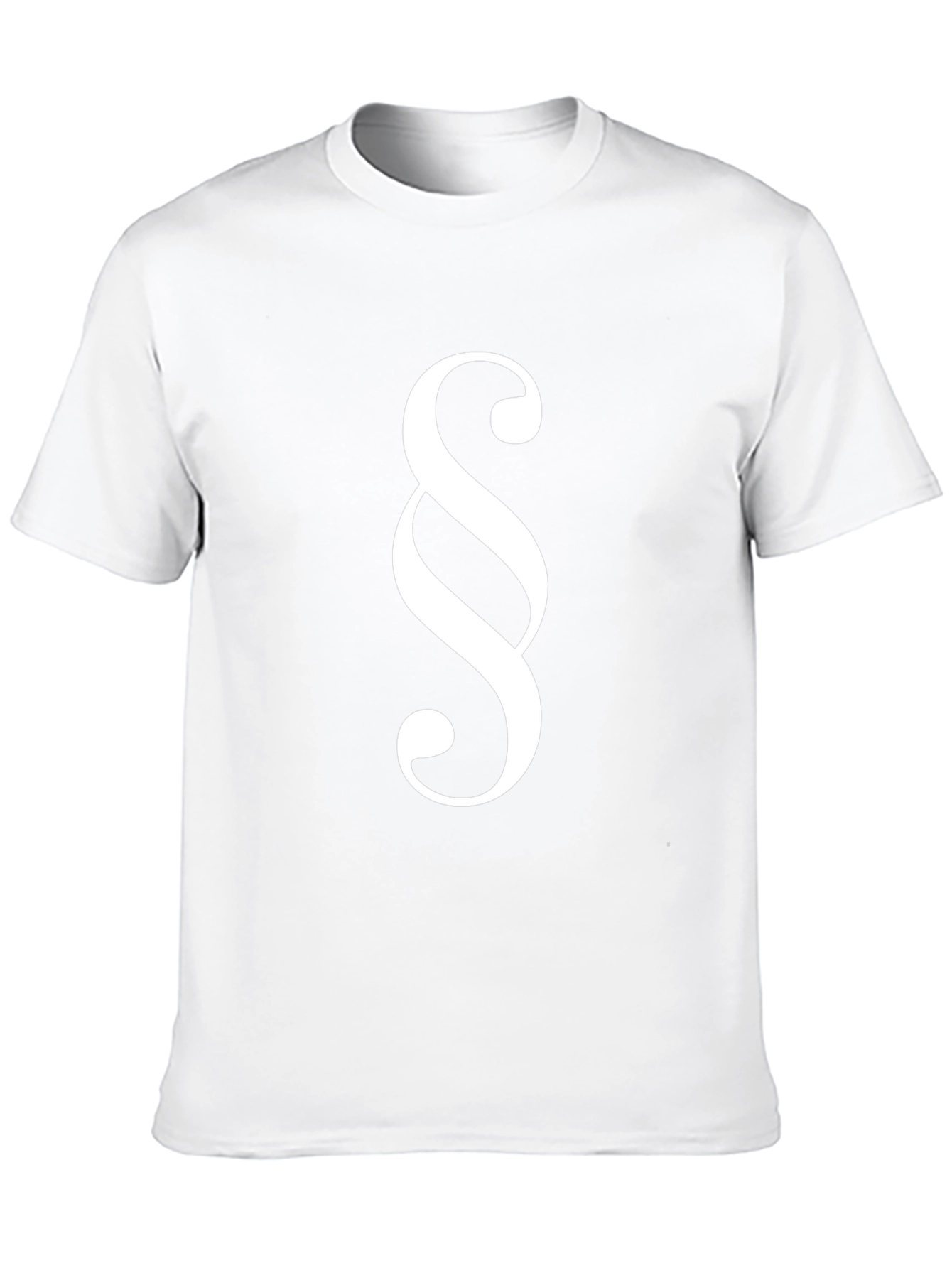 Paragraph Symbol Black T-Shirt