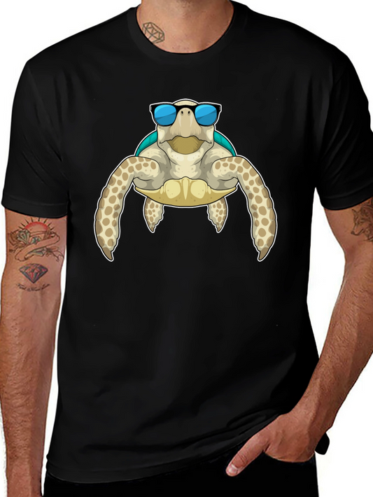 Cool Turtle Graphic T-Shirt
