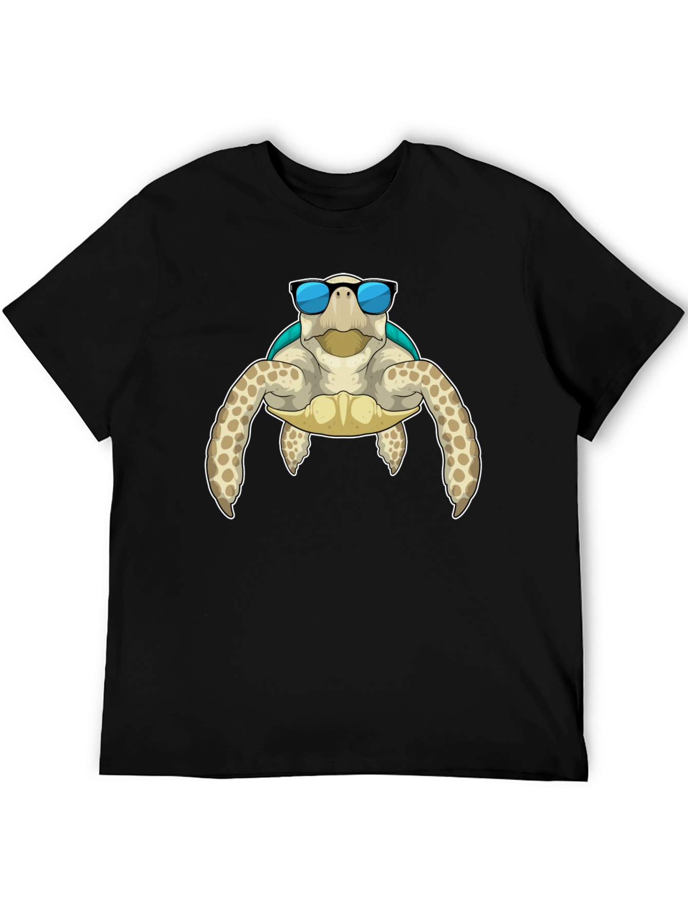 Cool Turtle Graphic T-Shirt