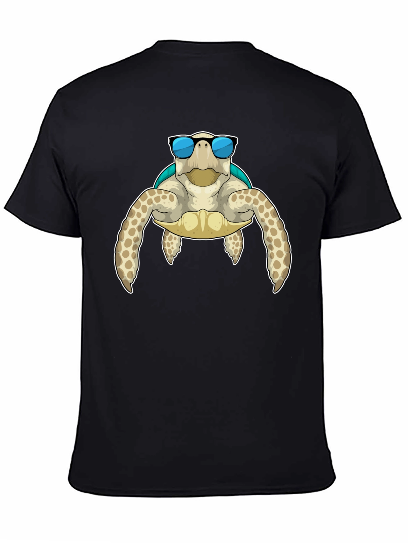 Cool Turtle Graphic T-Shirt