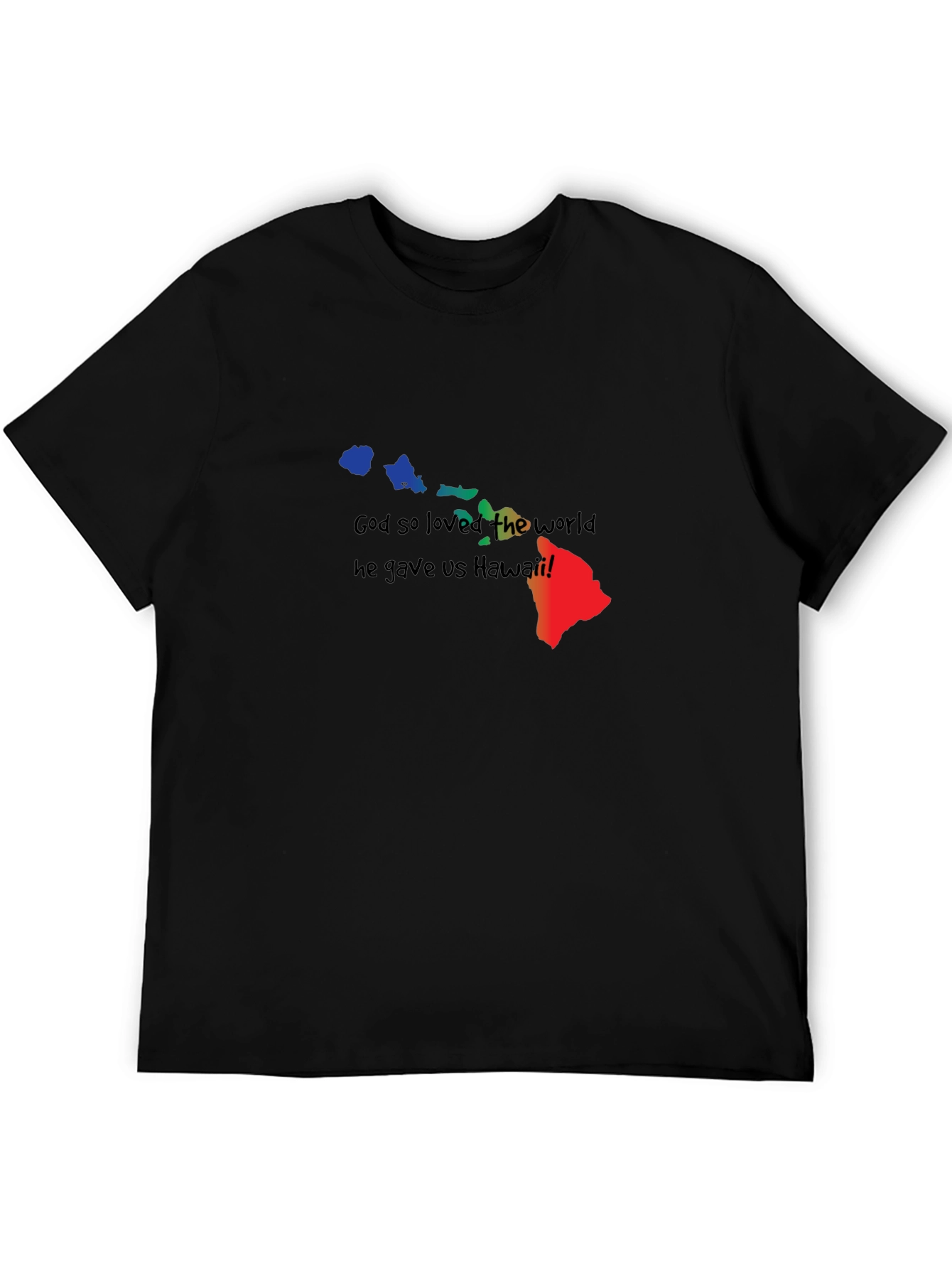 God So Loved The World Hawaii Graphic Tee
