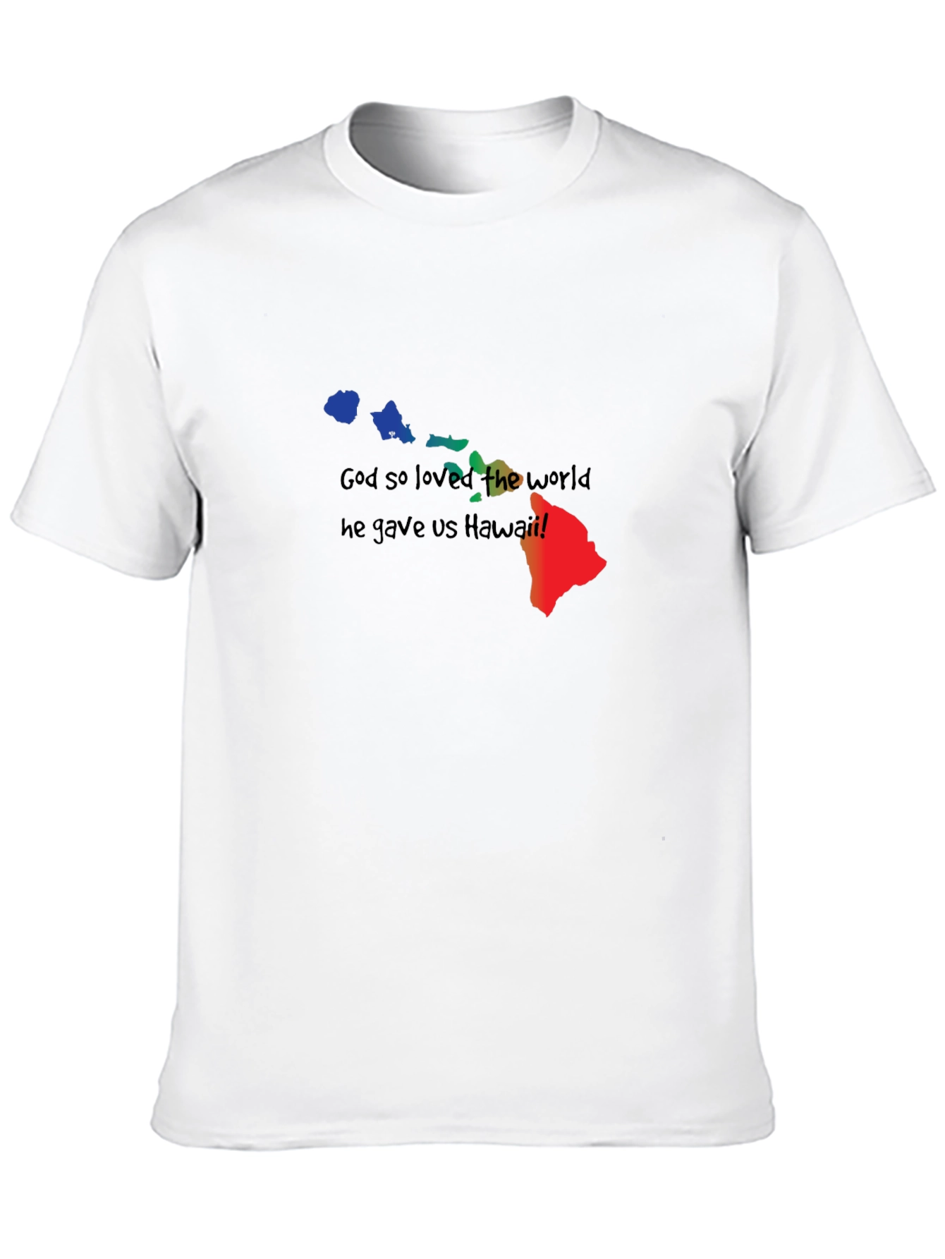 God So Loved The World Hawaii Graphic Tee