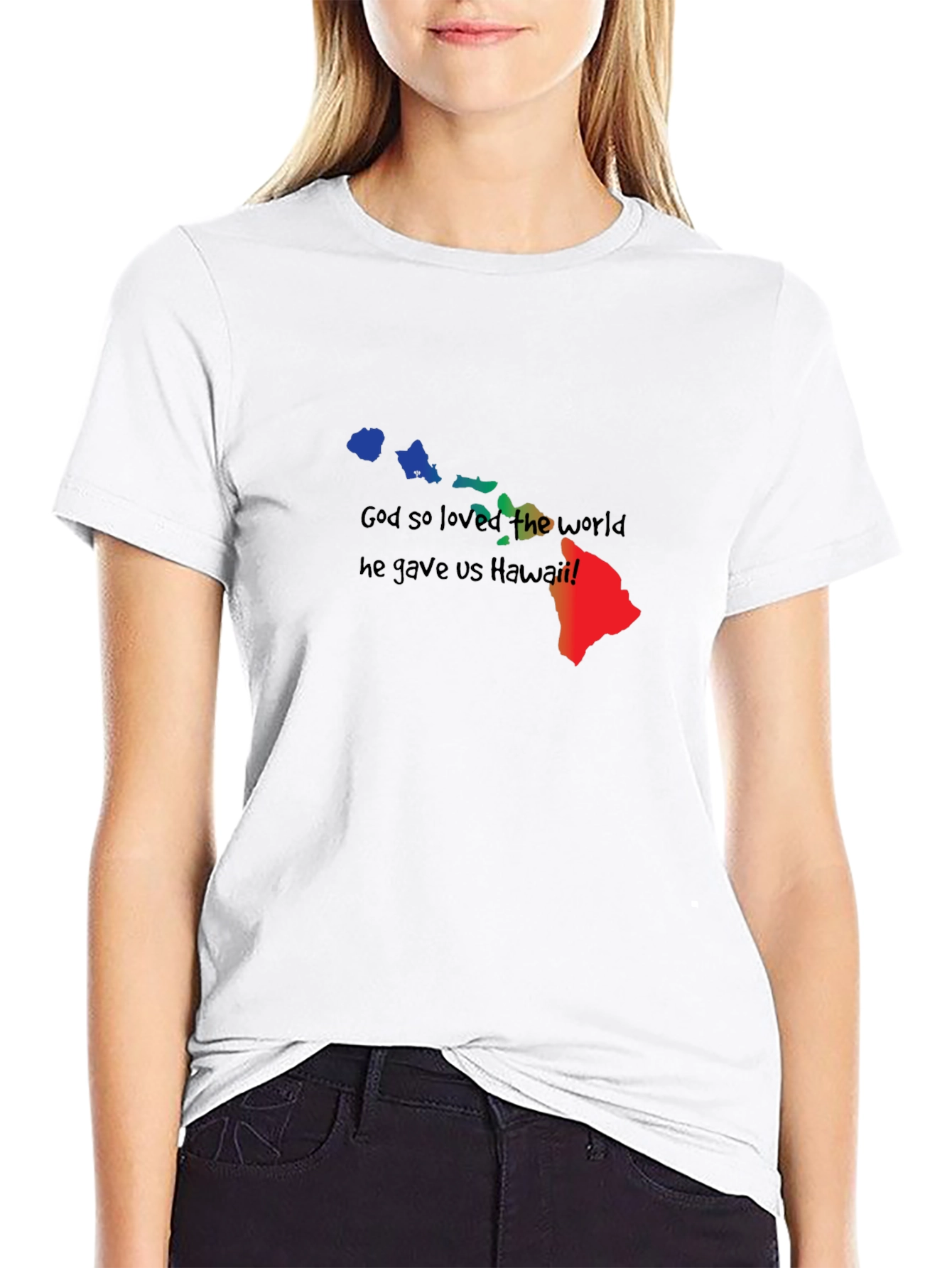 God So Loved The World Hawaii Graphic Tee