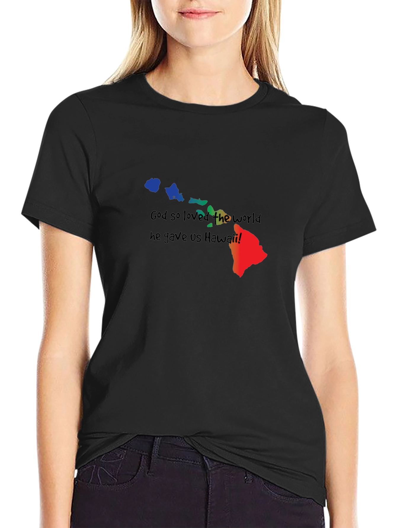 God So Loved The World Hawaii Graphic Tee