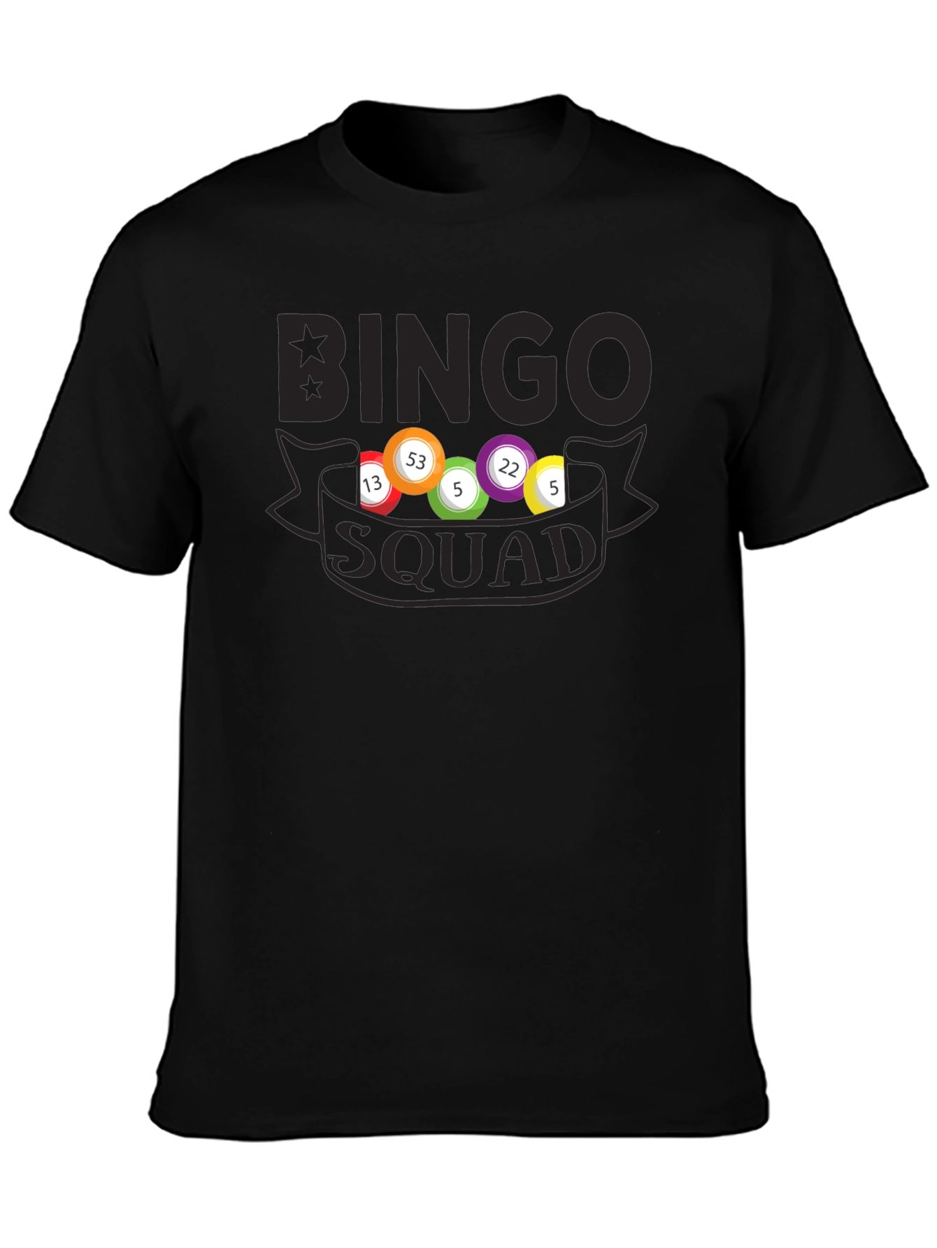 Bingo Squad T-Shirt - Lucky Numbers Tee