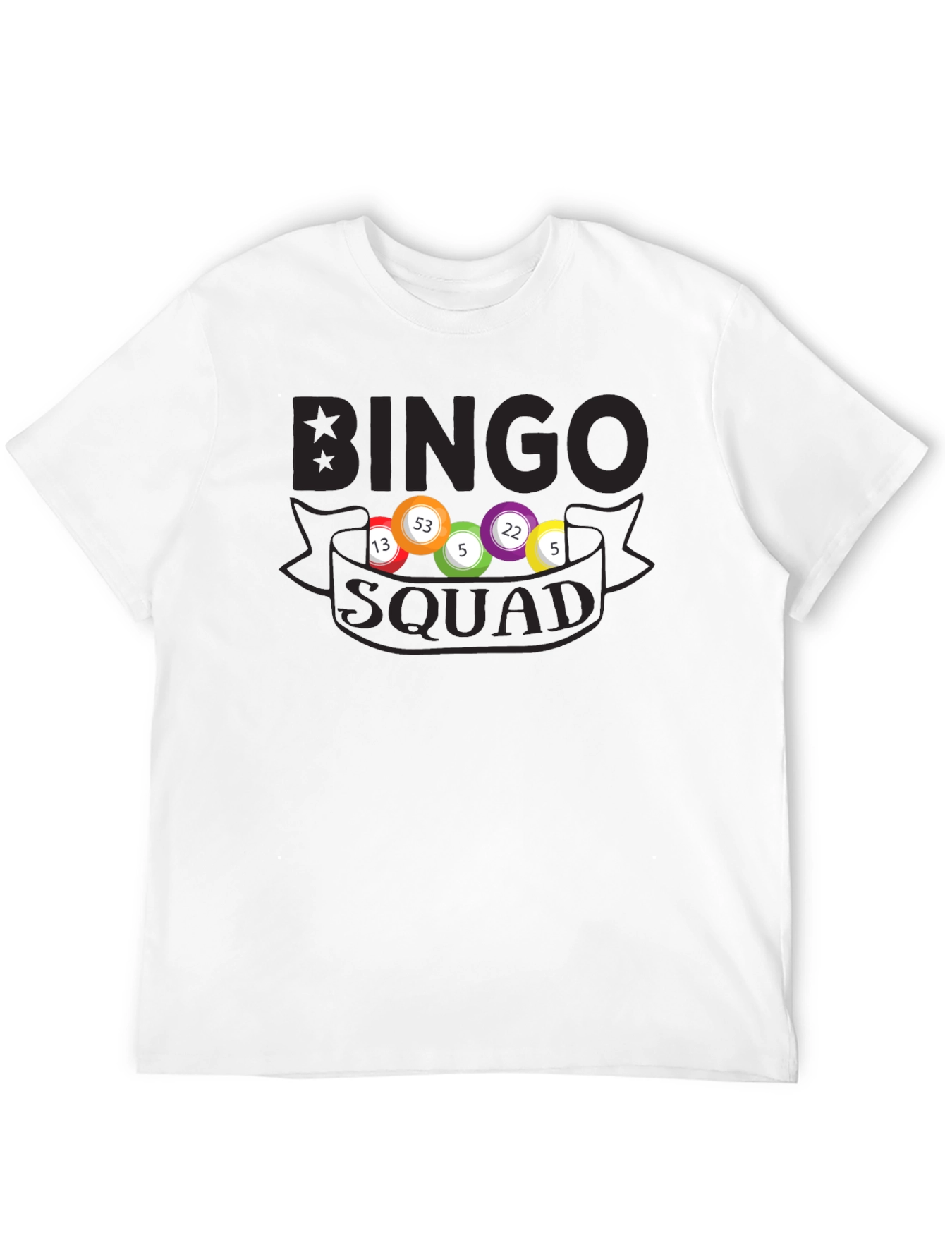 Bingo Squad T-Shirt - Lucky Numbers Tee