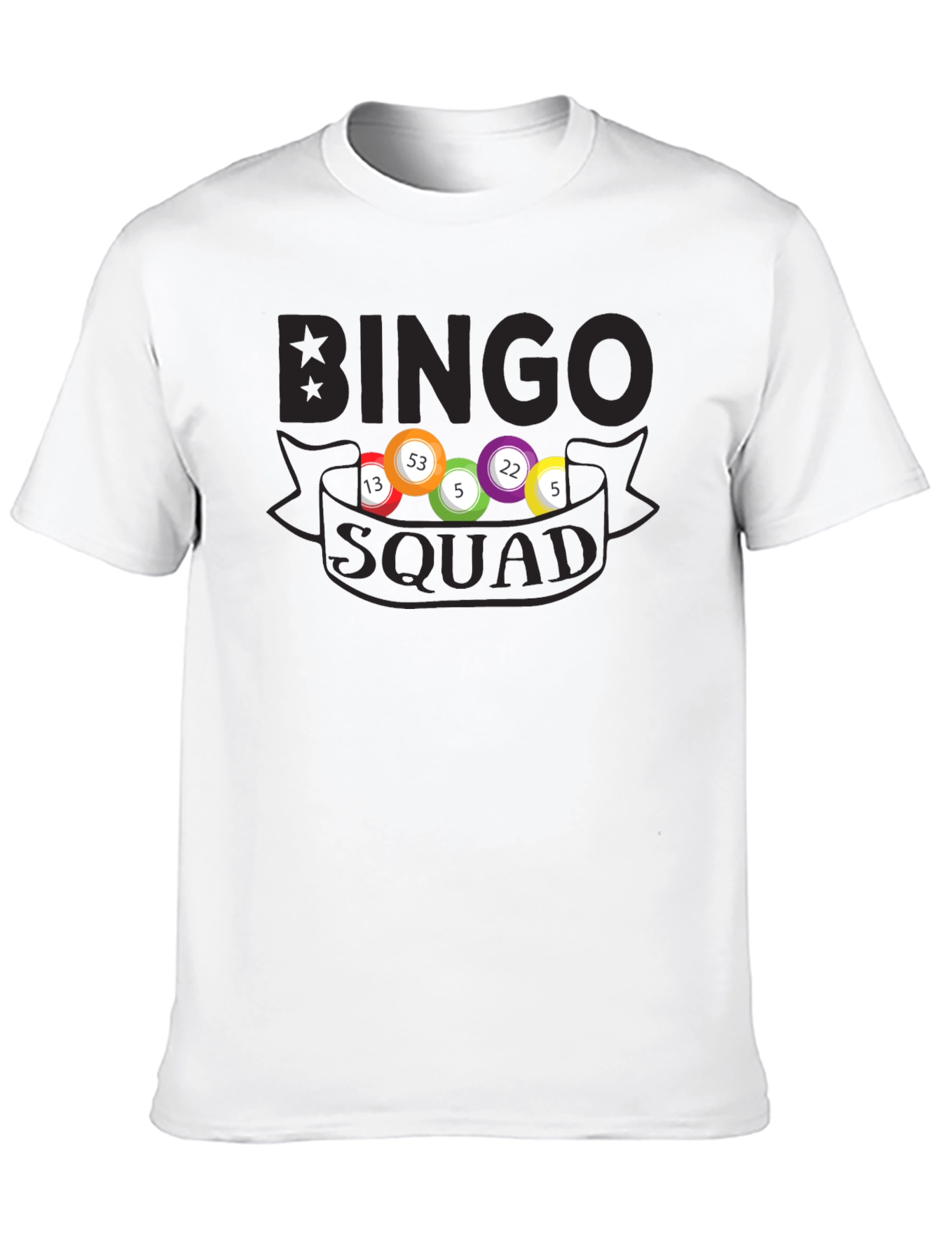 Bingo Squad T-Shirt - Lucky Numbers Tee