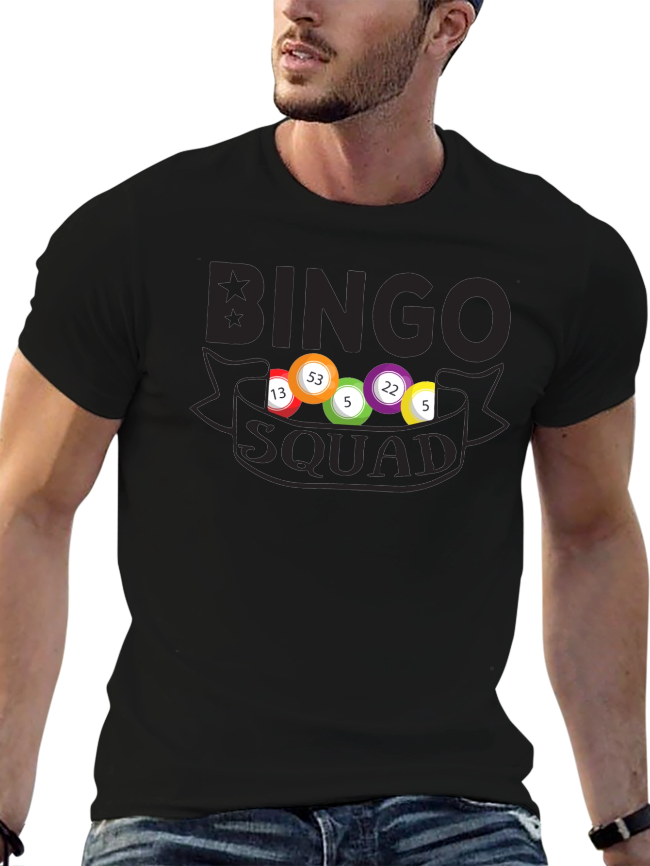Bingo Squad T-Shirt - Lucky Numbers Tee