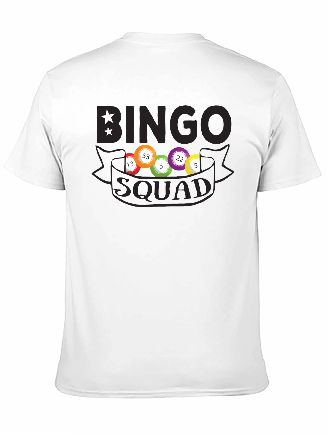 Bingo Squad T-Shirt - Lucky Numbers Tee