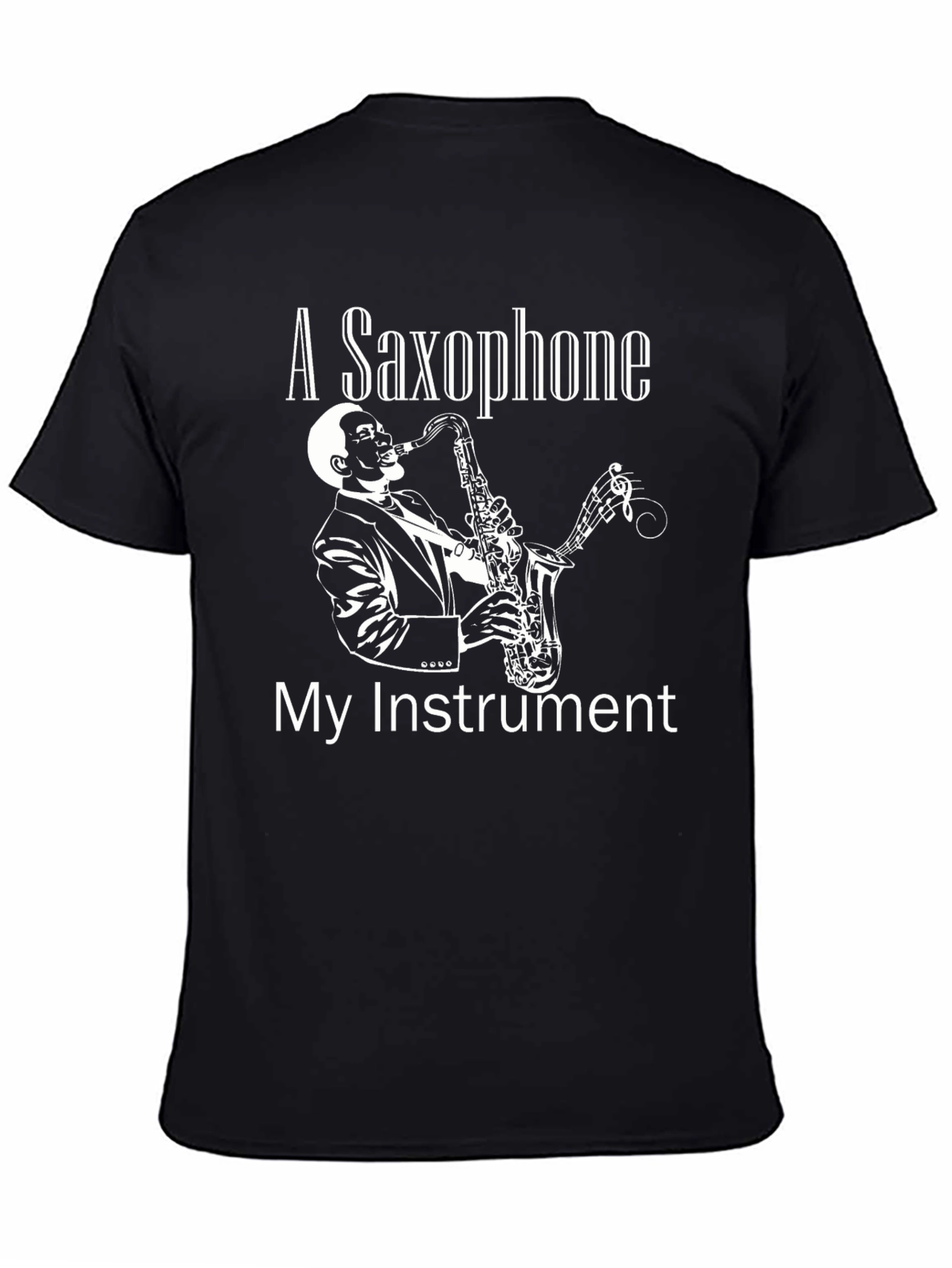 Saxophone Instrument T-Shirt - Music Lover Tee