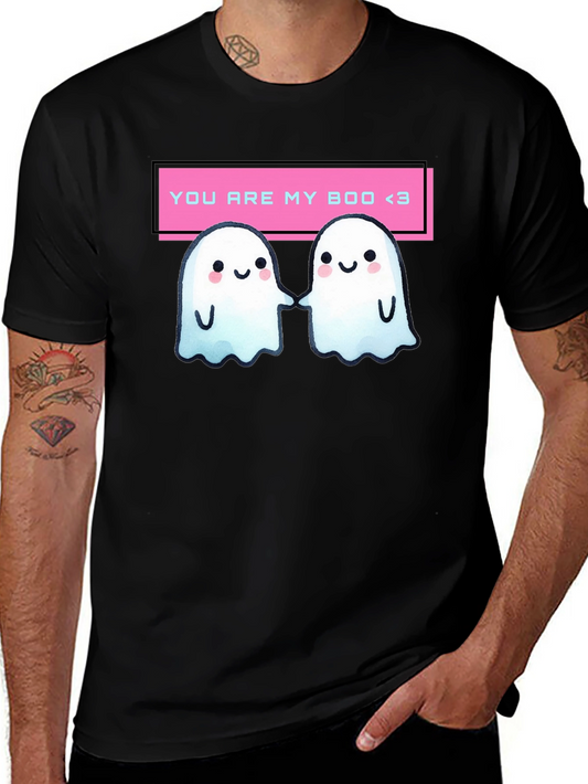 Cute Ghost Couple T-Shirt - You are My Boo