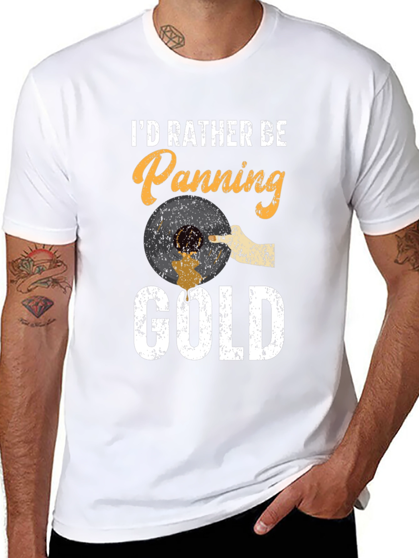 Panning Gold Graphic Tee