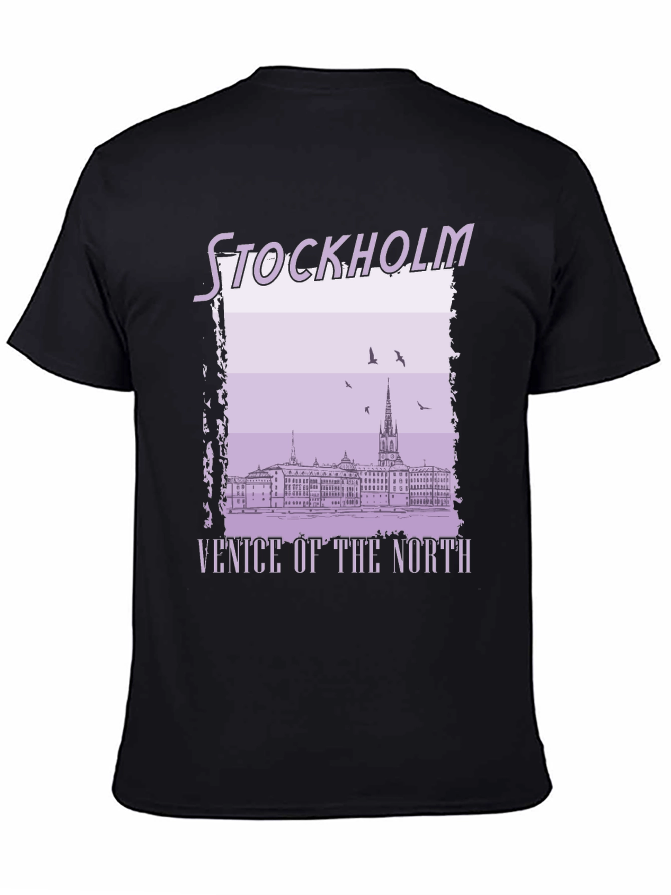 Stockholm Venice of the North Graphic T-Shirt