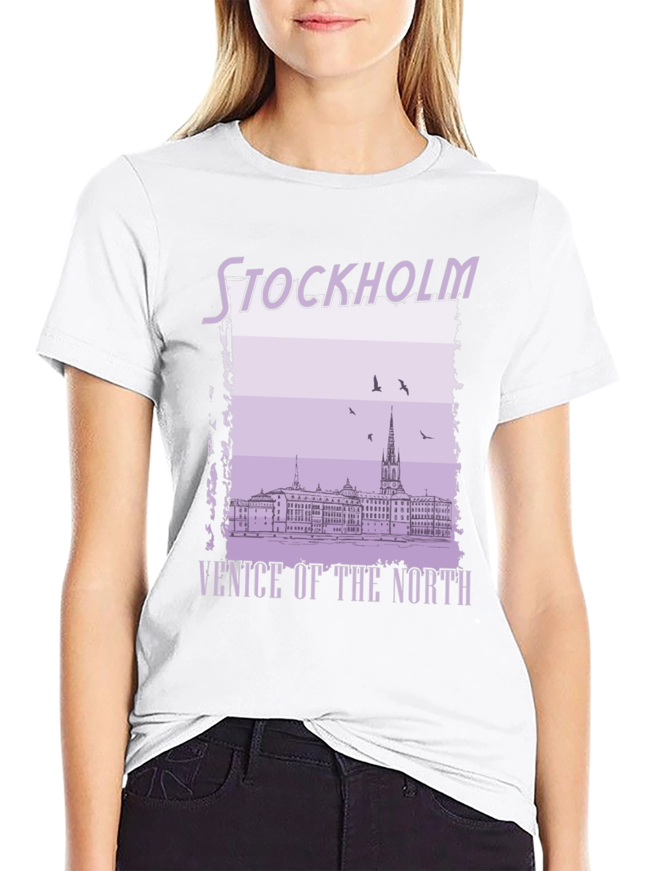 Stockholm Venice of the North Graphic T-Shirt