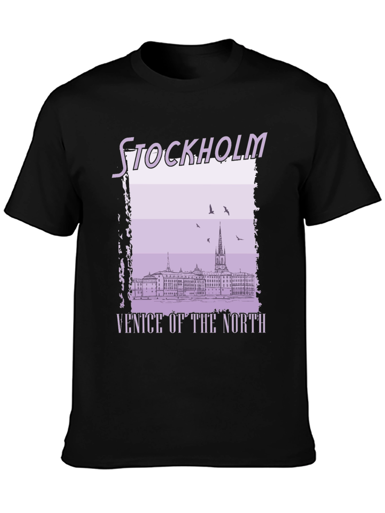 Stockholm Venice of the North Graphic T-Shirt